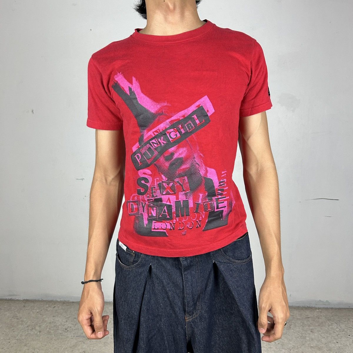 Japanese Brand × Vintage 1990s Sexy Dynamite Punk Girl Size US S / EU 44-46 / 1 - 2 Thumbnail