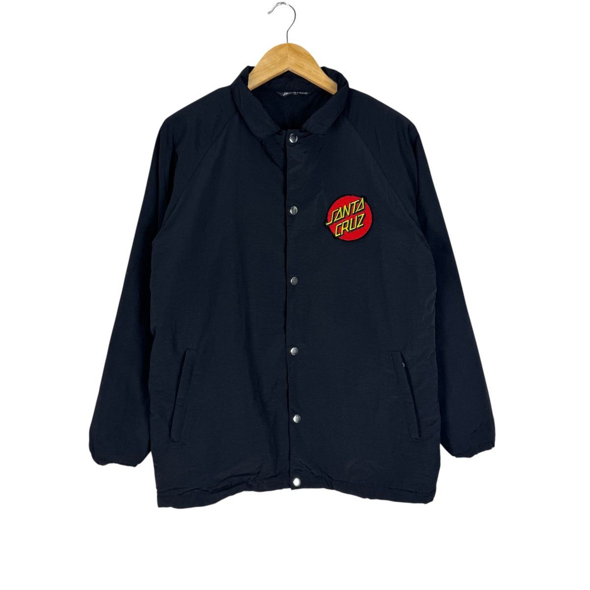 Santa Cruz Skateboards ❄️ICONIC SANTA CRUZ SKATE SCREAMING HAND COACH JACKET Size US M / EU 48-50 / 2 - 2 Thumbnail