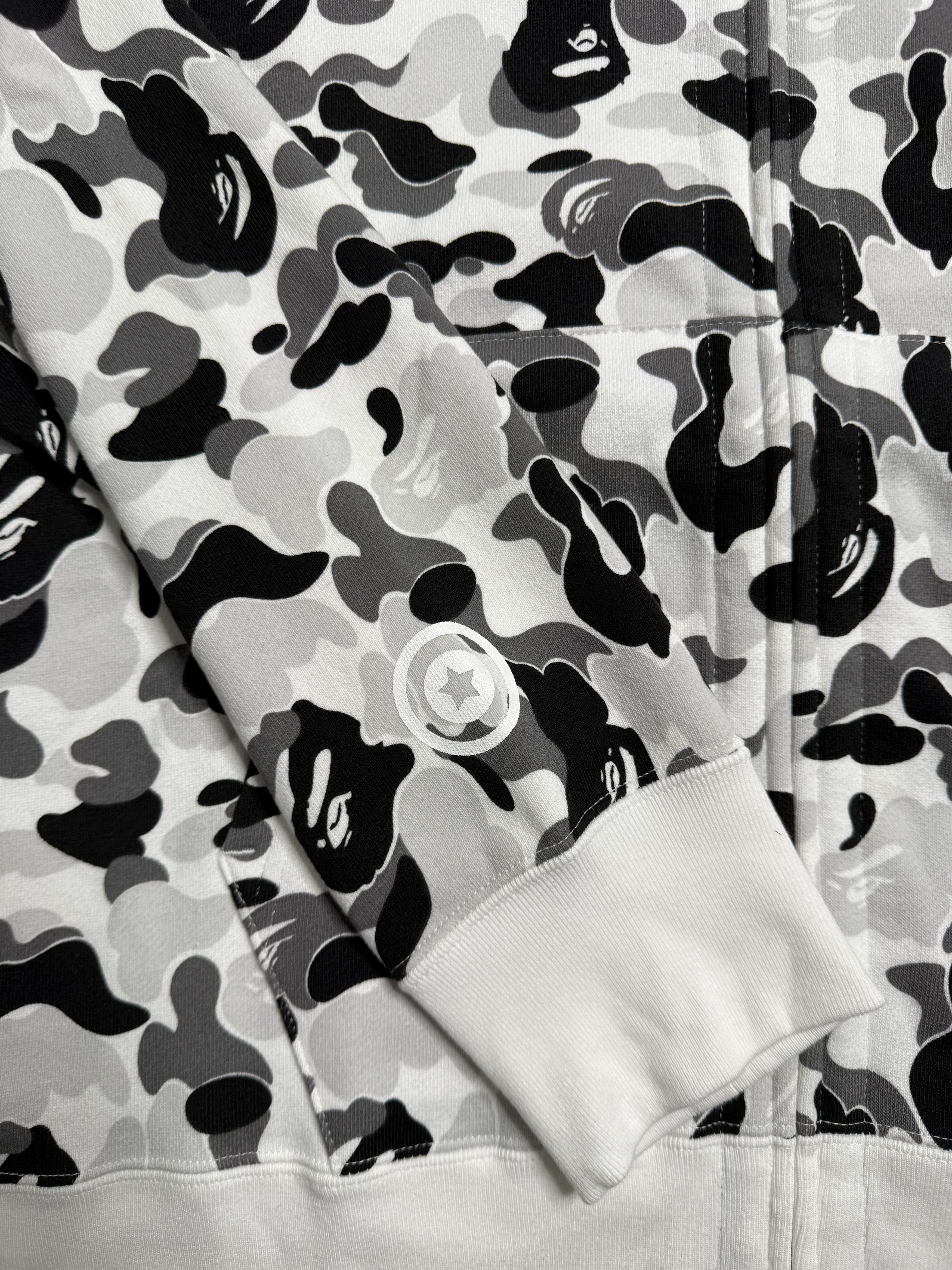 Bape BAPE ABC CAMO DOUBLE SHARK FULL ZIP HOODIE Size US XL / EU 56 / 4 - 10 Thumbnail