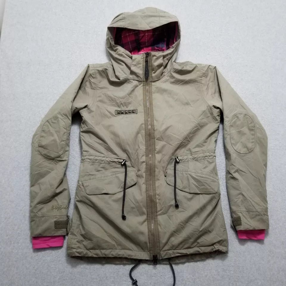 Burton B by Burton Jacket Womens Medium Beige Full Zip Pockets Size M / US 6-8 / IT 42-44 - 1 Thumbnail