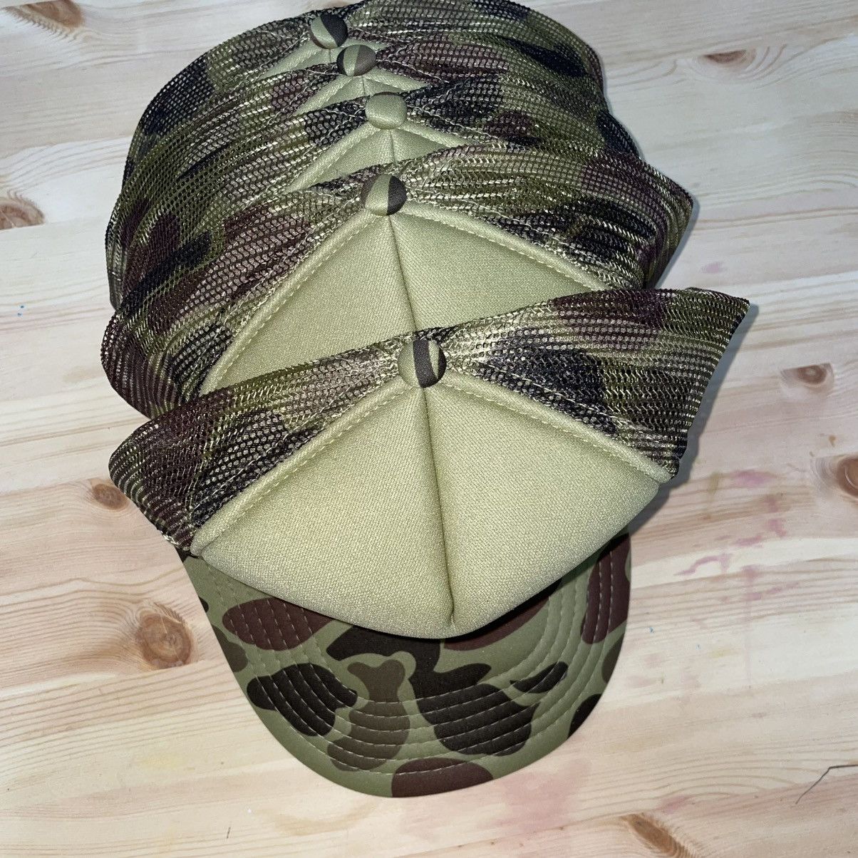 Otto Vintage Duck Camo Trucker Hat Size ONE SIZE - 2 Thumbnail