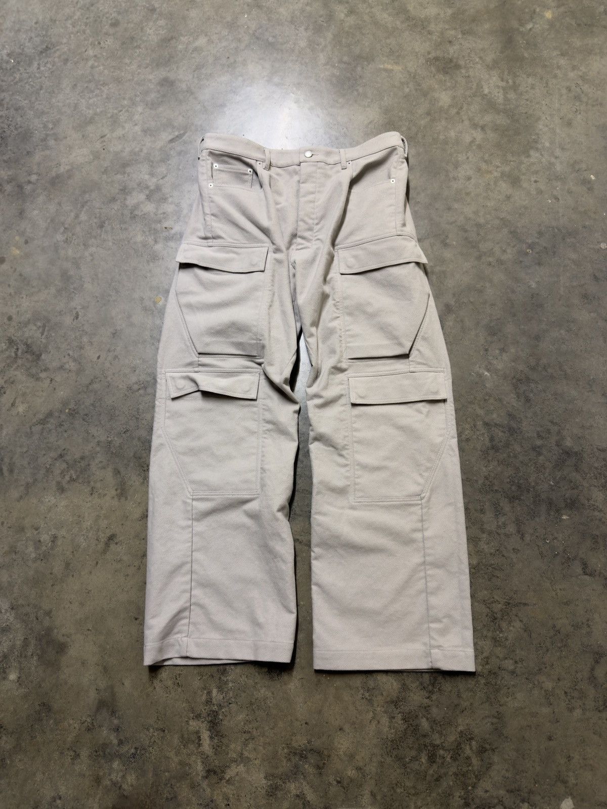 Rick Owens Rick Owens FW25 ‘Concordians’ Double Cargo Geth Jeans Size US 34 / EU 50 - 1 Thumbnail