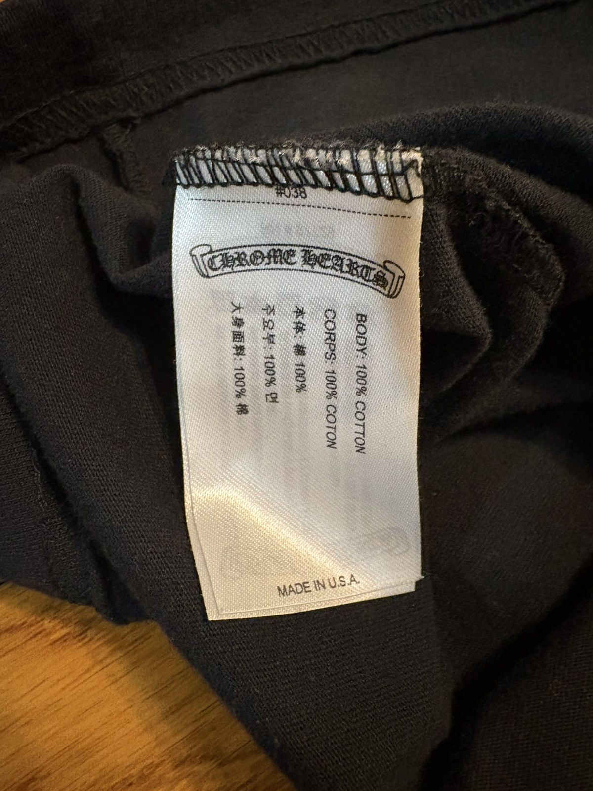 Chrome Hearts Chrome Hearts Long-Sleeve T-shirt Size US L / EU 52-54 / 3 - 8 Thumbnail