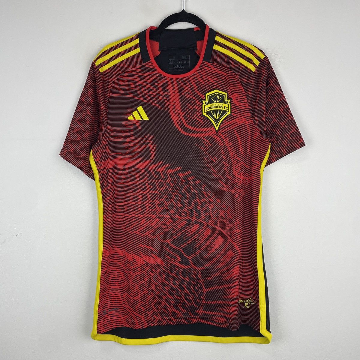 Adidas Seattle Sounders Adidas Away Jersey Bruce Lee MLS 2023/2024 Size US M / EU 48-50 / 2 - 1 Thumbnail
