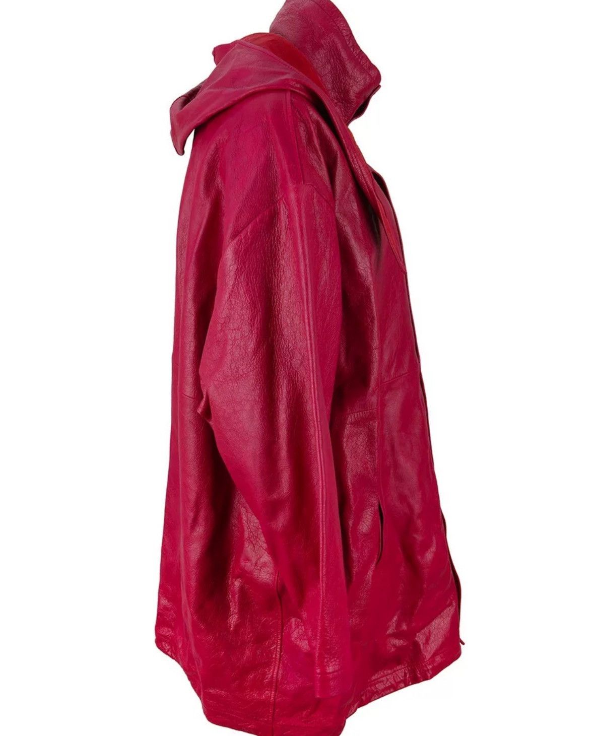 Balenciaga Balenciaga silhouette leather coat 2412-Nextarrow Size US S / EU 44-46 / 1 - 3 Thumbnail
