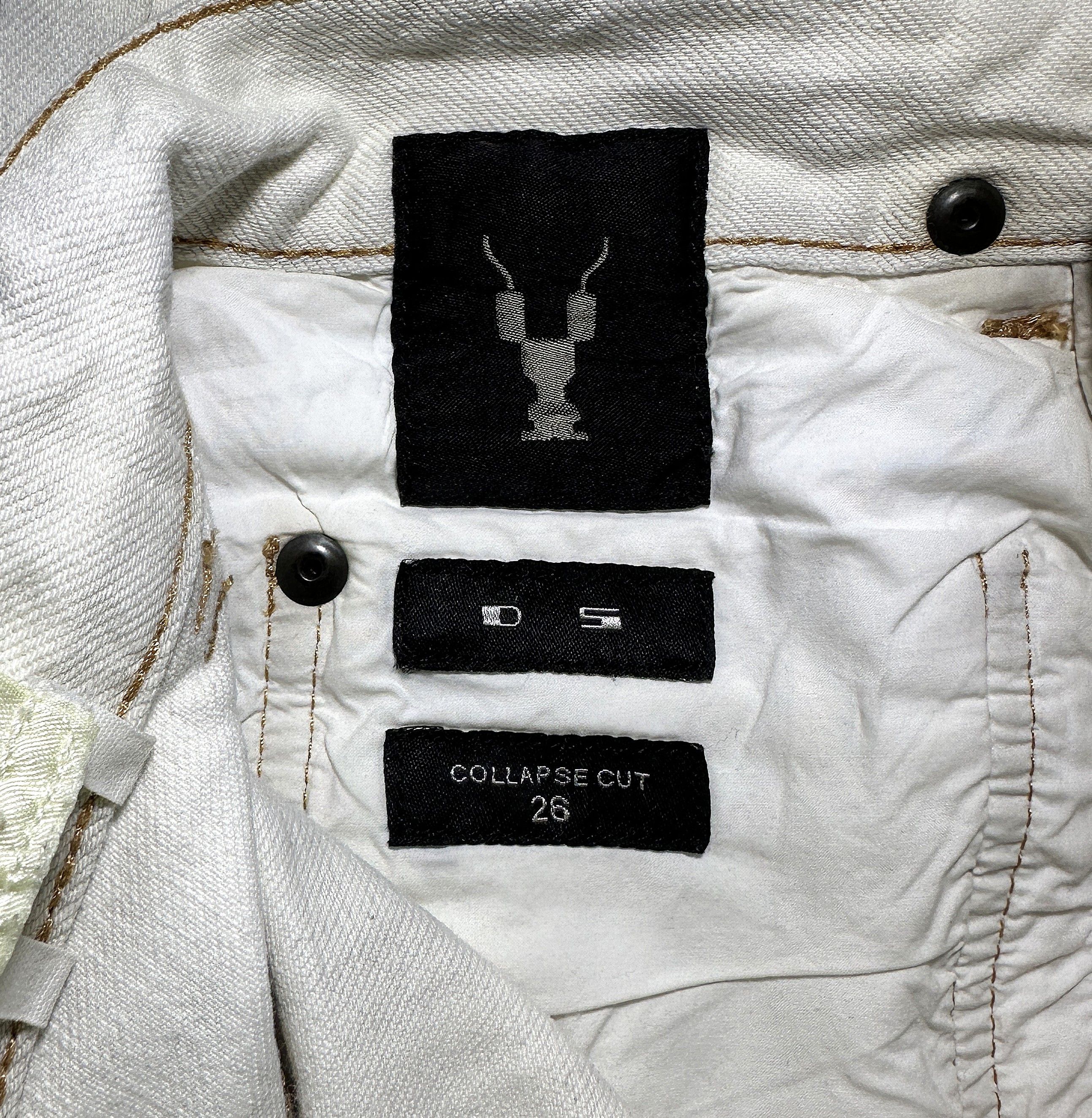 Rick Owens Collapse Denim Size US 29 - 5 Thumbnail