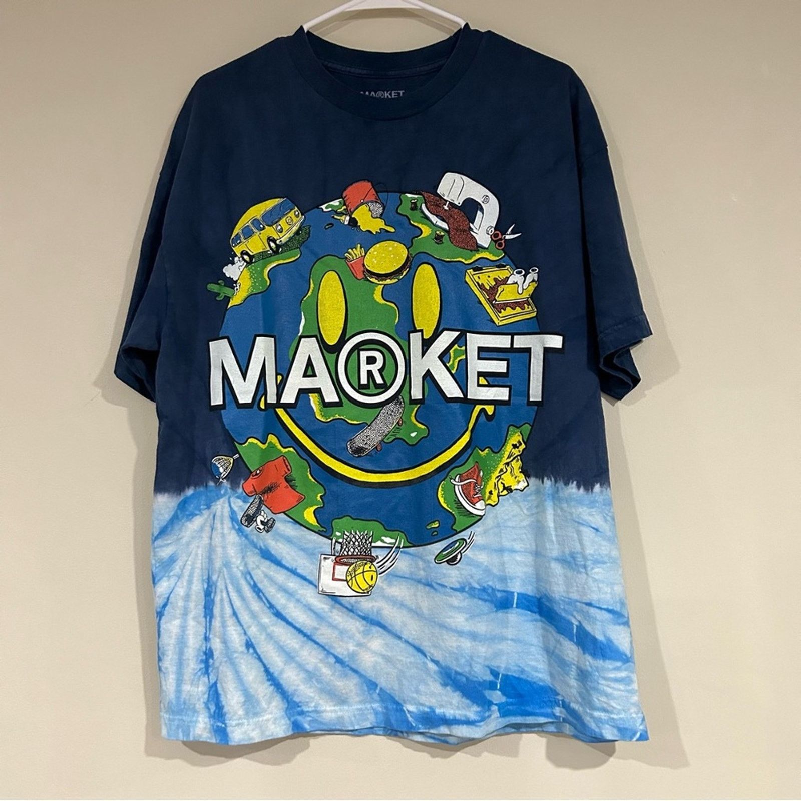 Market Chinatown Market Smiley Globe Shirt Size US XL / EU 56 / 4 - 1 Thumbnail
