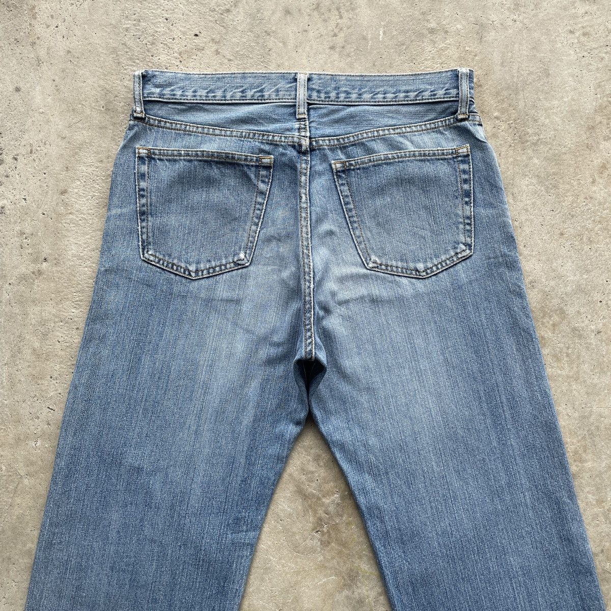 Japanese Brand × Jean × Vintage Vintage Japanese Faded Distressed Jeans Pants Denim W32 Size US 32 / EU 48 - 8 Thumbnail