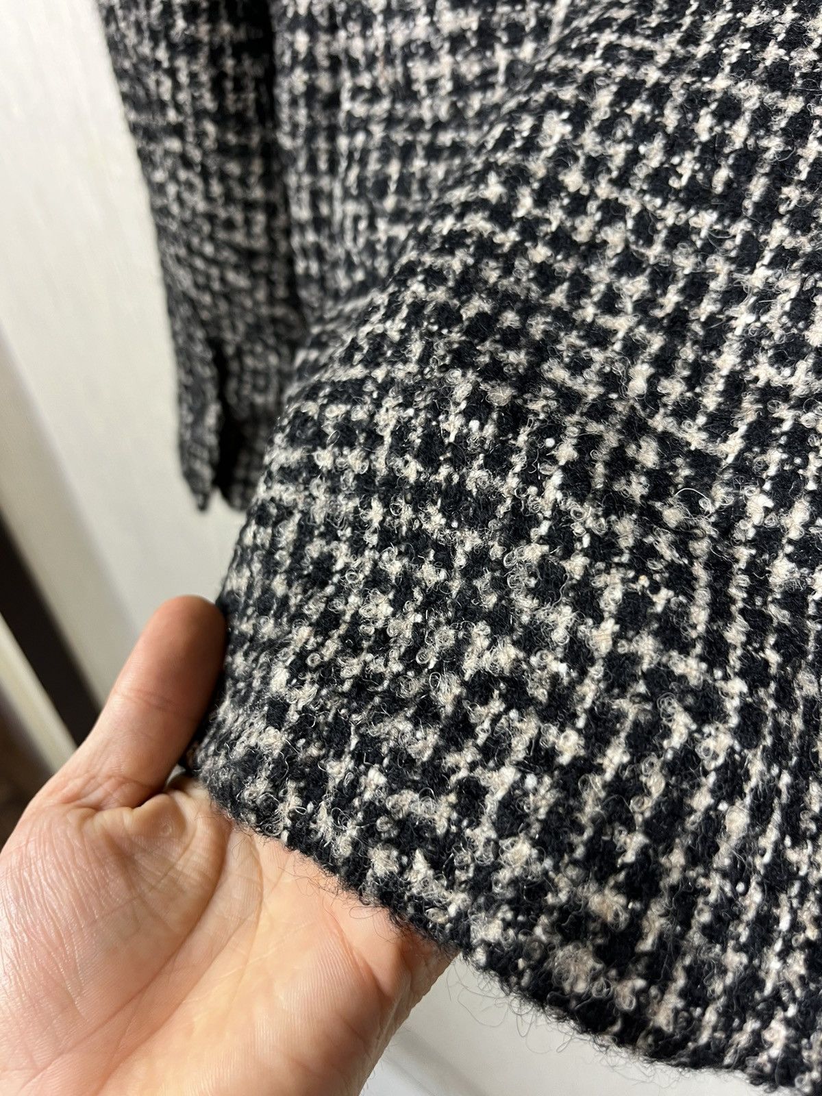Boglioli Boglioli wool mohair alpaca blazer patterned plaid jacket Size 50R - 24 Thumbnail