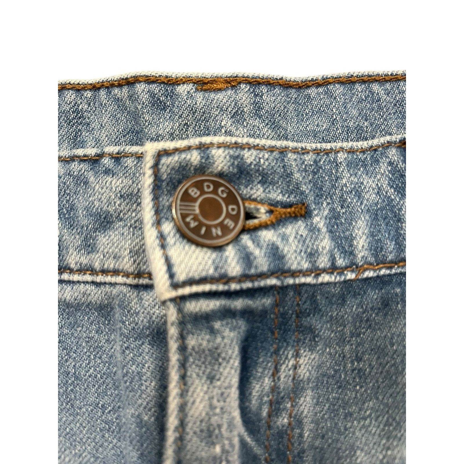 Bdg BDG Dree Cheeky High Rise Distressed Denim Jean Shorts 4 Size 27" / US 4 / IT 40 - 2 Thumbnail