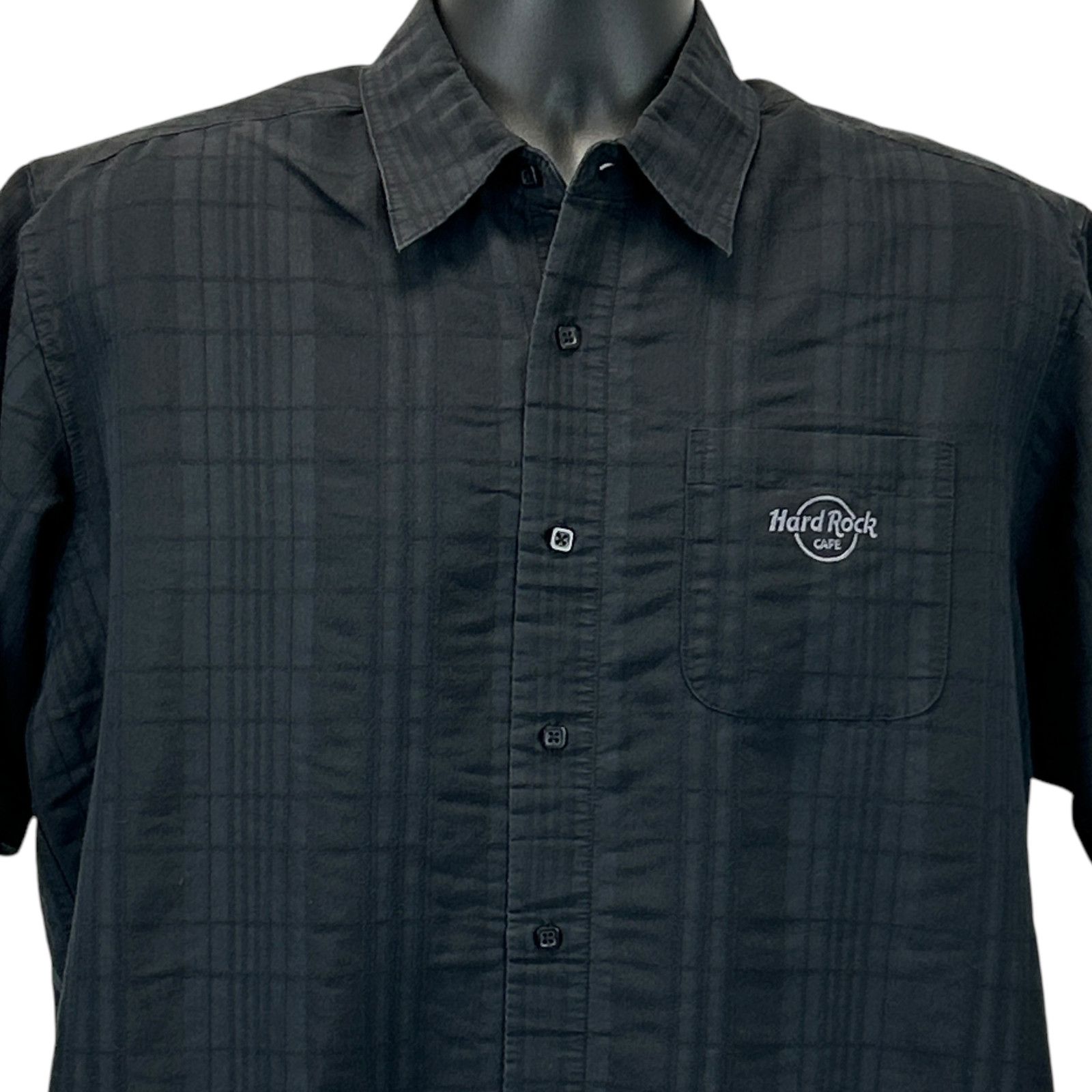 Hard Rock Cafe Hard Rock Cafe Philadelphia Button Front Shirt Black XL Size US XL / EU 56 / 4 - 6 Thumbnail