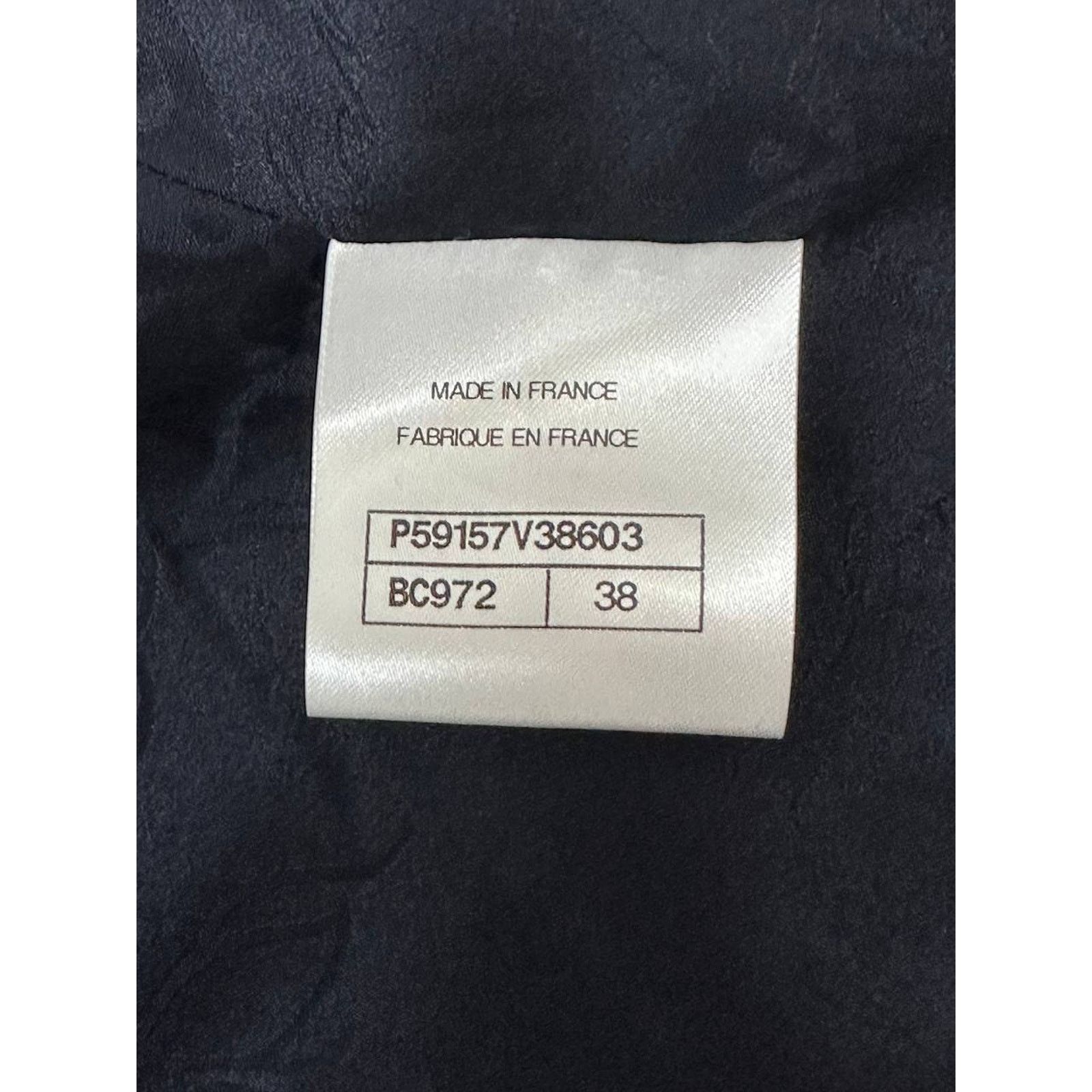 Chanel Chanel Navy Blue Wool Double-Breasted Peacoat Sz.38 Size S / US 4 / IT 40 - 7 Thumbnail