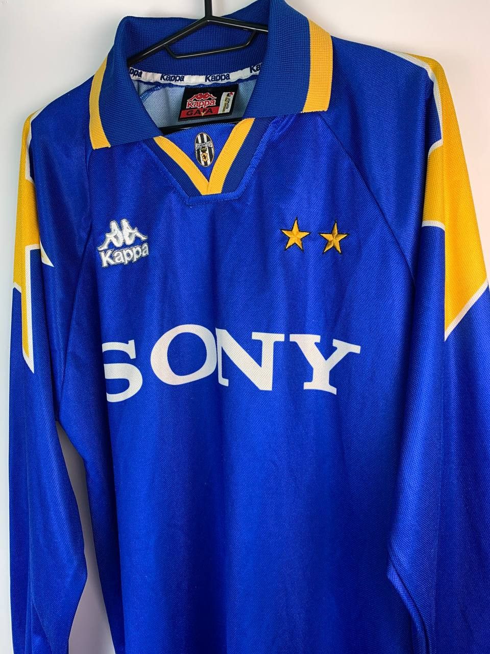 Kappa × Vintage JUVENTUS 1995 1996 AWAY FOOTBALL SHIRT SOCCER JERSEY Size US L / EU 52-54 / 3 - 3 Thumbnail