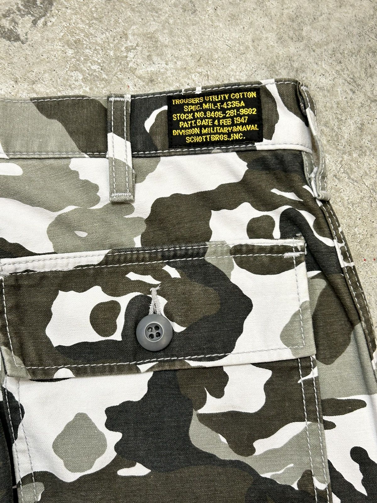 Schott Schott NYC Cargo Camo Military Combat Type Size US 30 / EU 46 - 16 Thumbnail