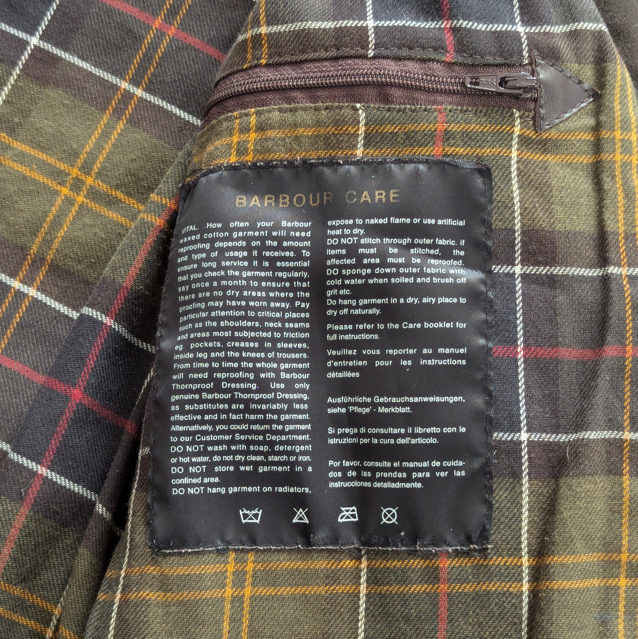 Barbour Barbour L1085 Newhampton Wax Women's Jacket Made In England Size M / US 6-8 / IT 42-44 - 13 Thumbnail