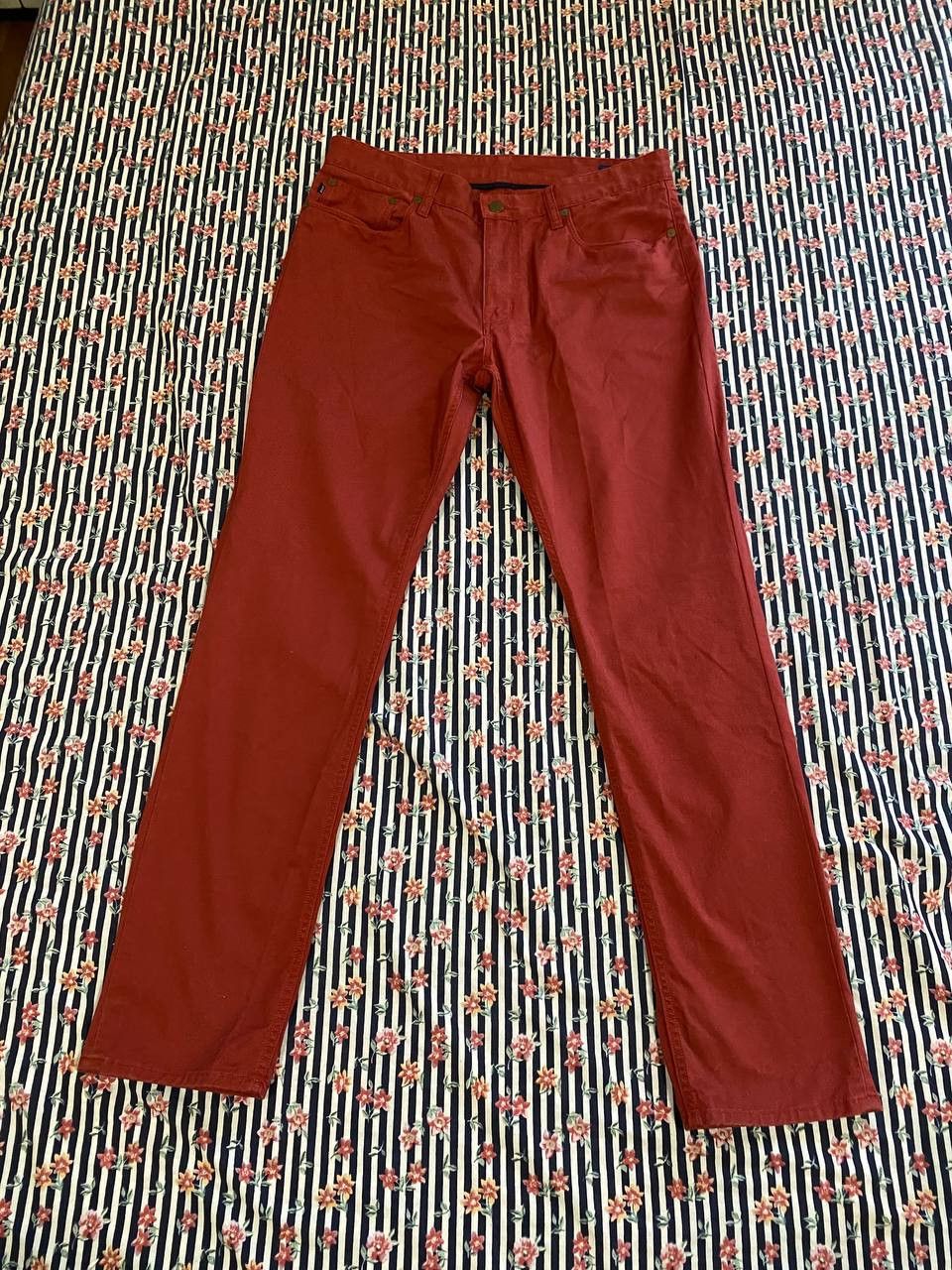 Polo Ralph Lauren Polo Ralph Lauren Mens Classic Fit Chino PANTS Size US 34 / EU 50 - 13 Thumbnail