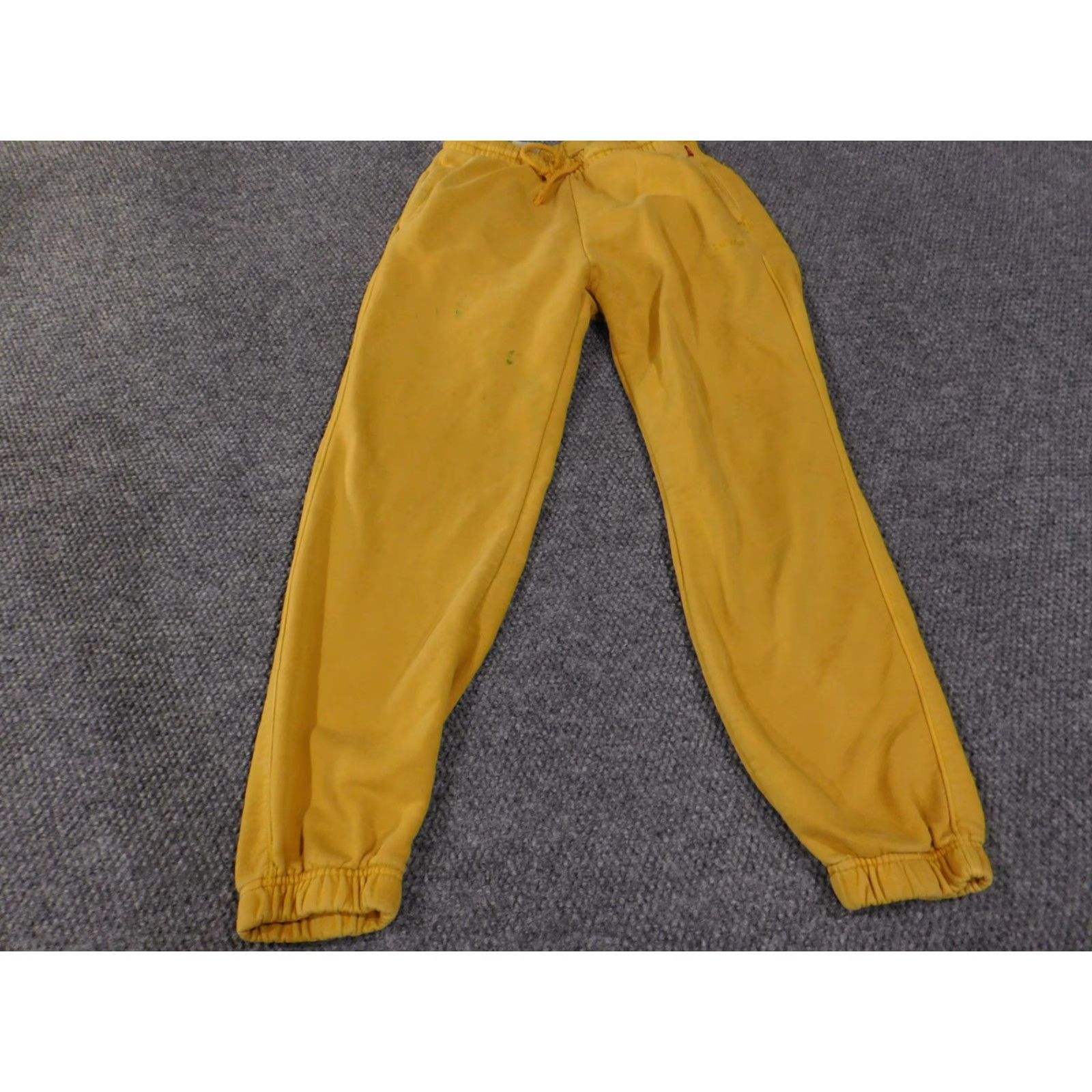 Levi's VINTAGE Levi's Pants Mens Small Yellow Jogger Sweatpants Drawstring Elastic Cuffs Logo Size US 29 - 2 Thumbnail