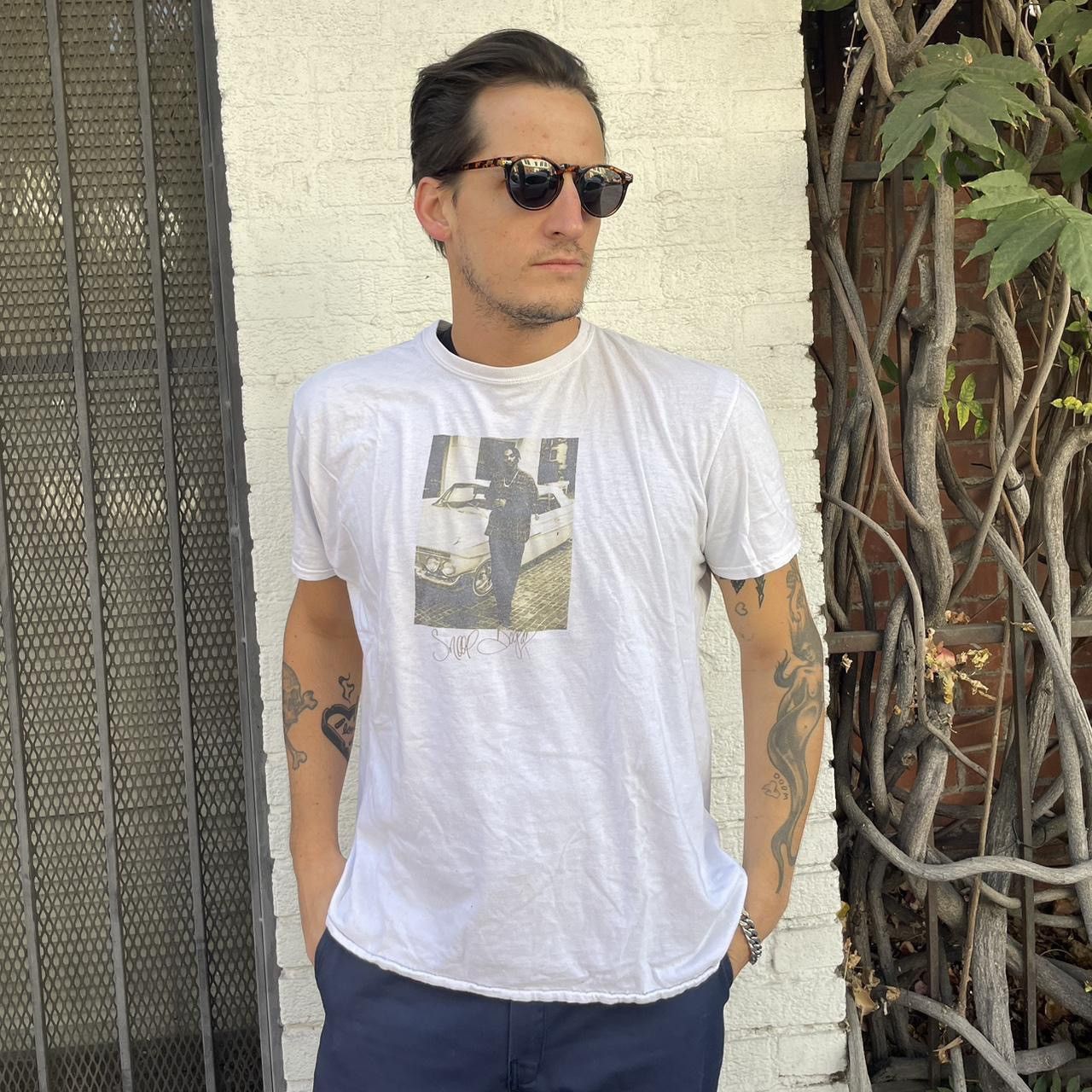 Urban Outfitters × Zara snoop dog white graphic t-shirt /fits like a men’s medium Size US M / EU 48-50 / 2 - 1 Thumbnail