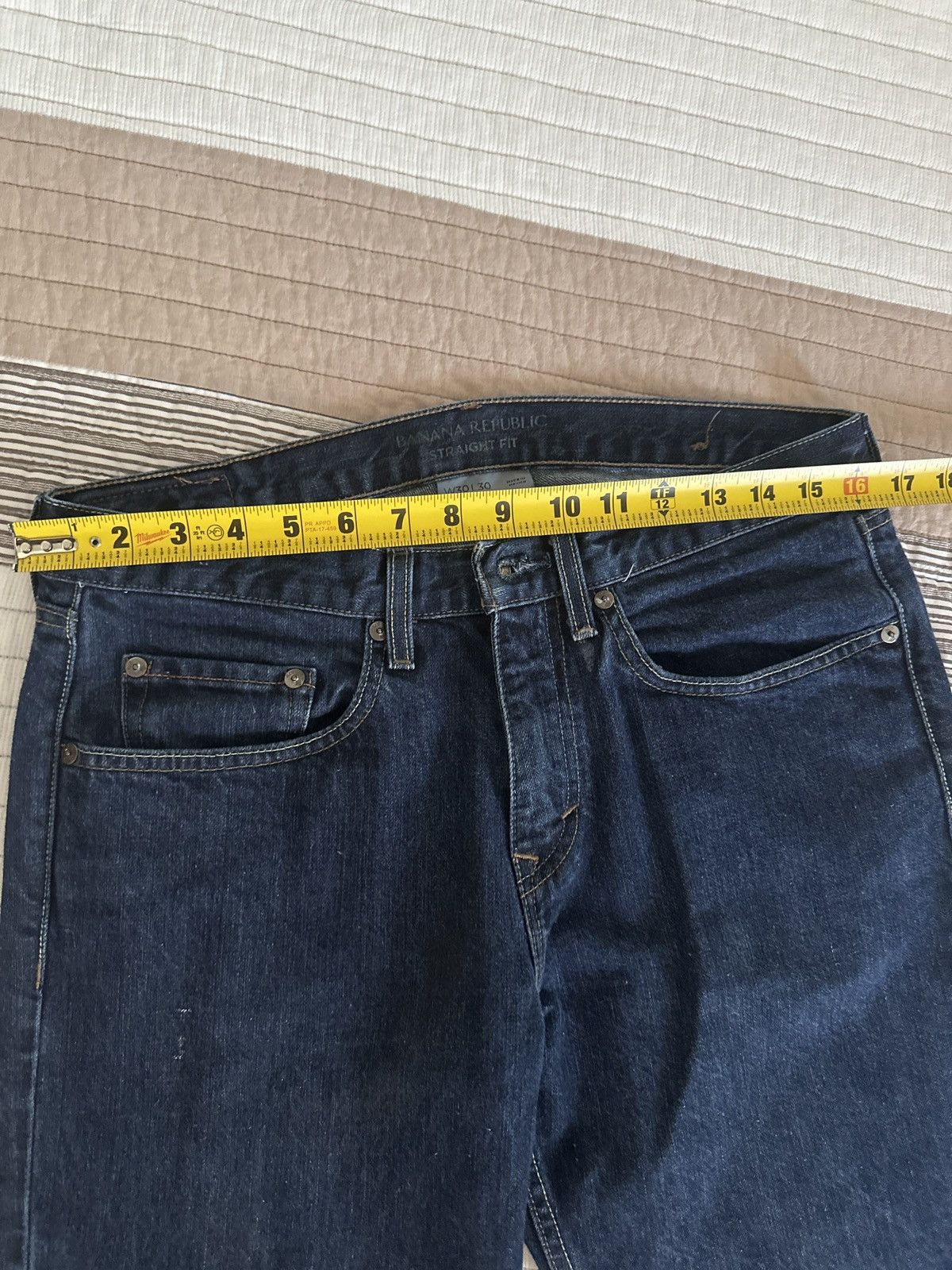 Banana Republic Straight Vintage Banana republic jeans Size US 30 / EU 46 - 5 Thumbnail