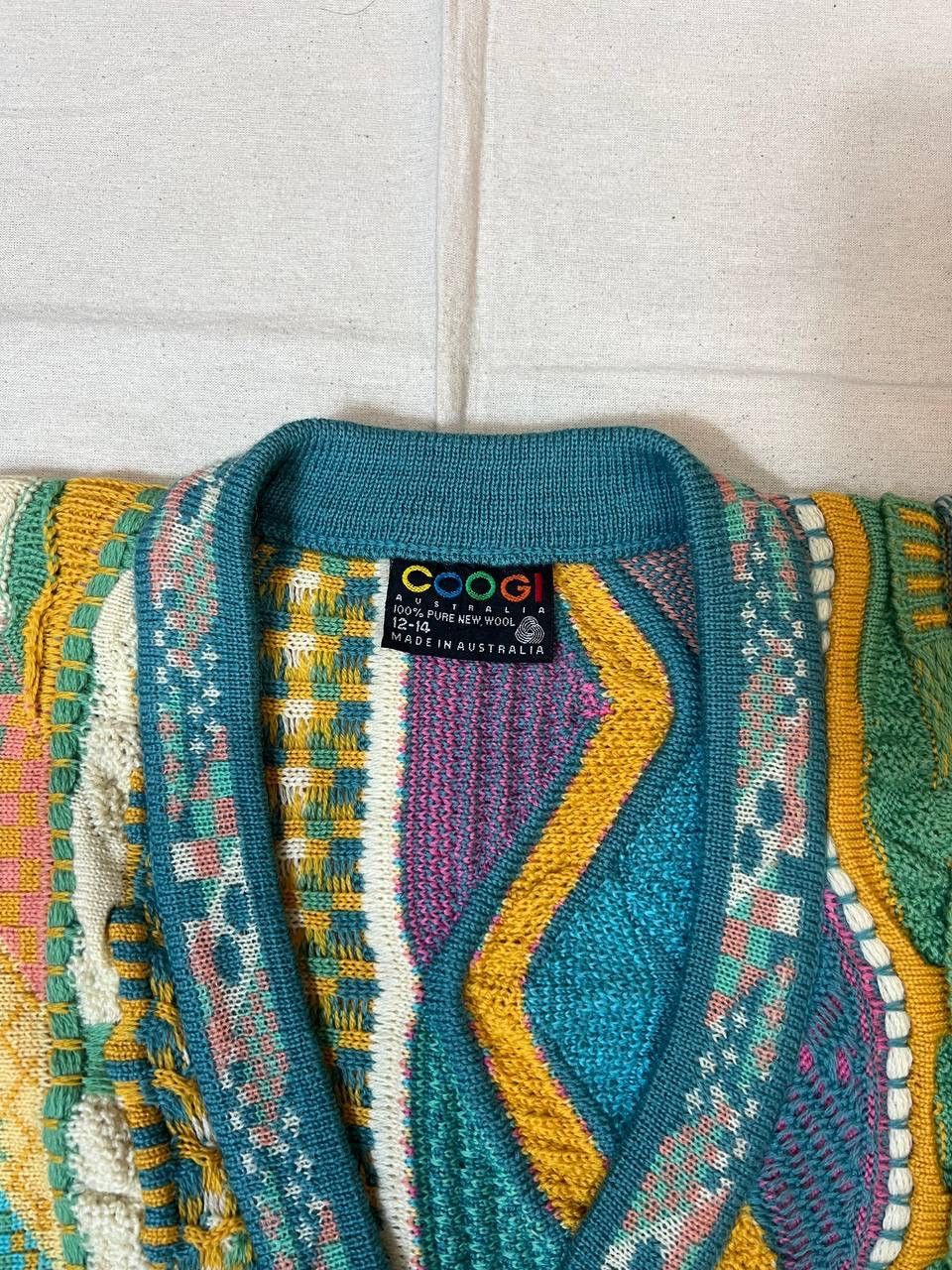 Coogi Coogi Cardigan Sweater Made in Australia Size S / US 4 / IT 40 - 3 Thumbnail