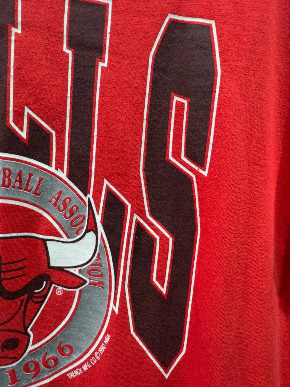 NBA Vintage Chicago Bulls Basketball NBA T- Shirt Single Stitch Size US L / EU 52-54 / 3 - 10 Thumbnail