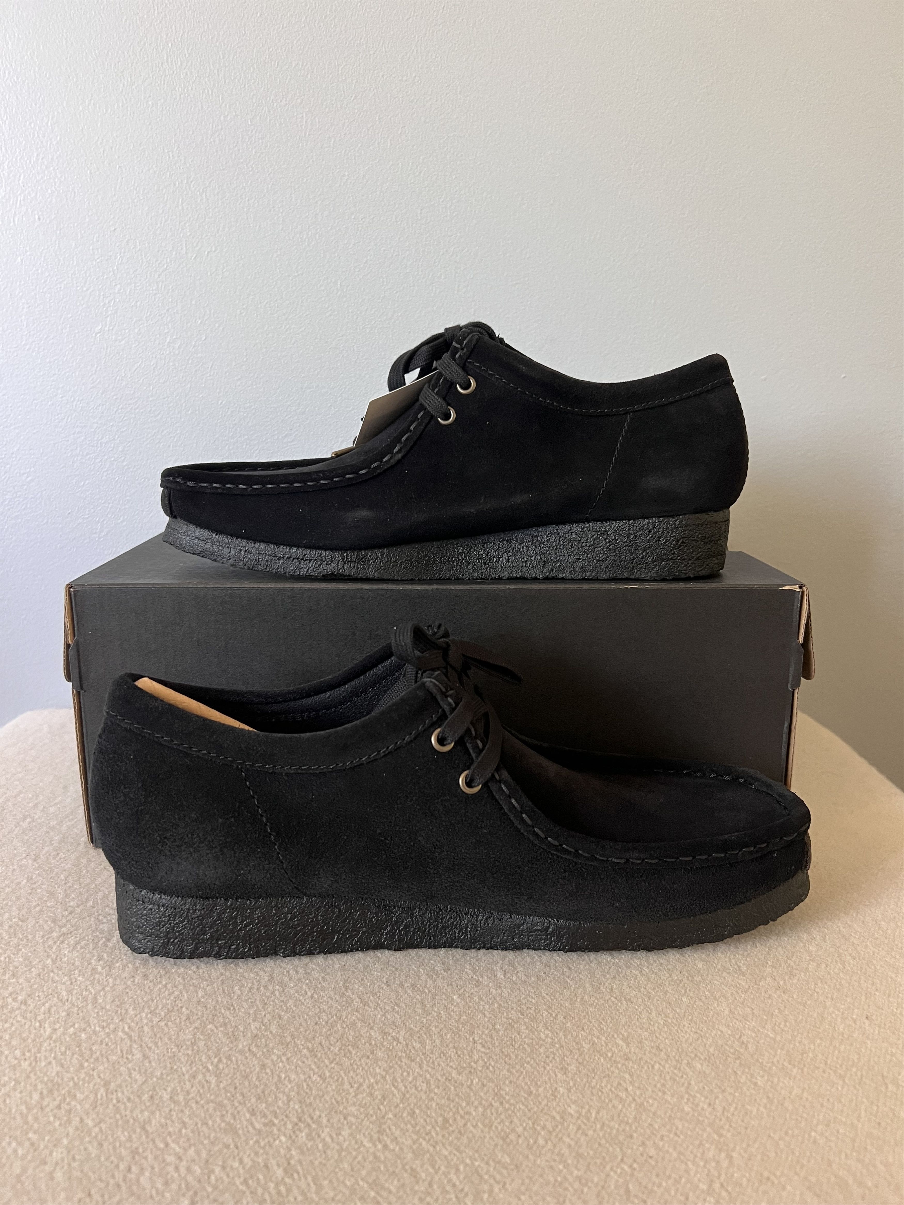 Clarks × JiyongKim JiyongKim Clarks Sun Bleached Wallabee in Black Suede Size US 10 / EU 43 - 3 Thumbnail