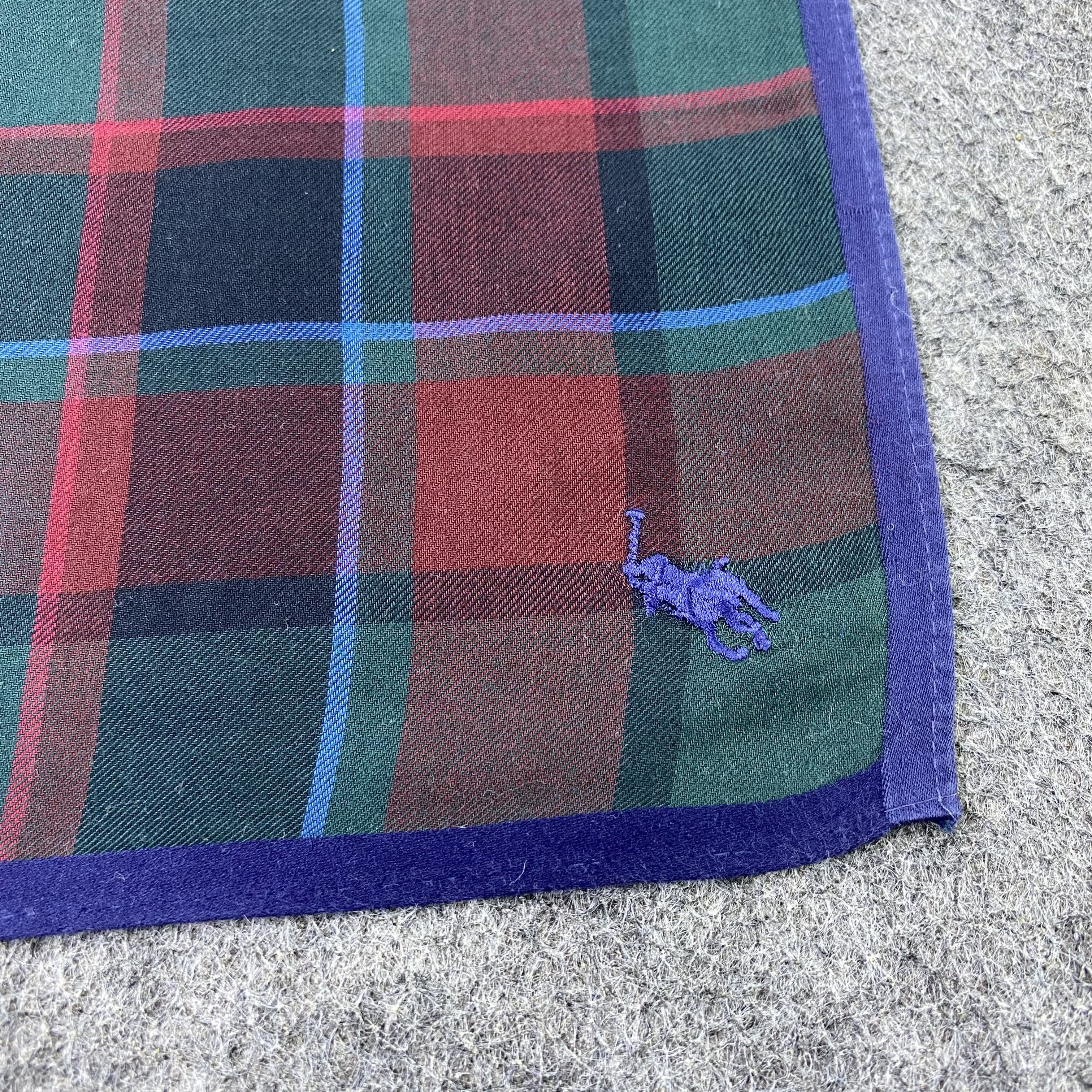 Polo Ralph Lauren Polo Ralph Lauren Handkerchief / Bandana / Neckerchief-B2208 Size ONE SIZE - 7 Thumbnail