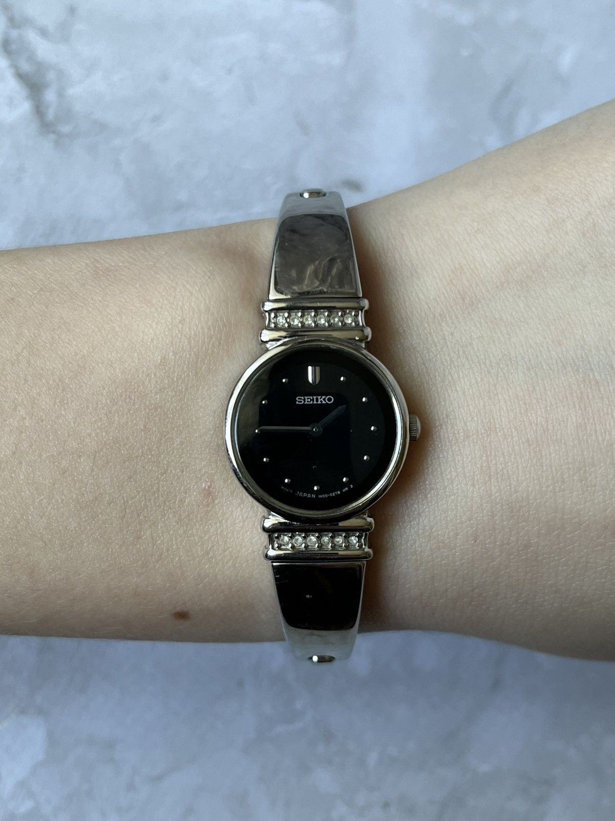Japanese Brand × Seiko × Vintage Elegant Seiko Women’s Watch with Crystals Size ONE SIZE - 16 Thumbnail