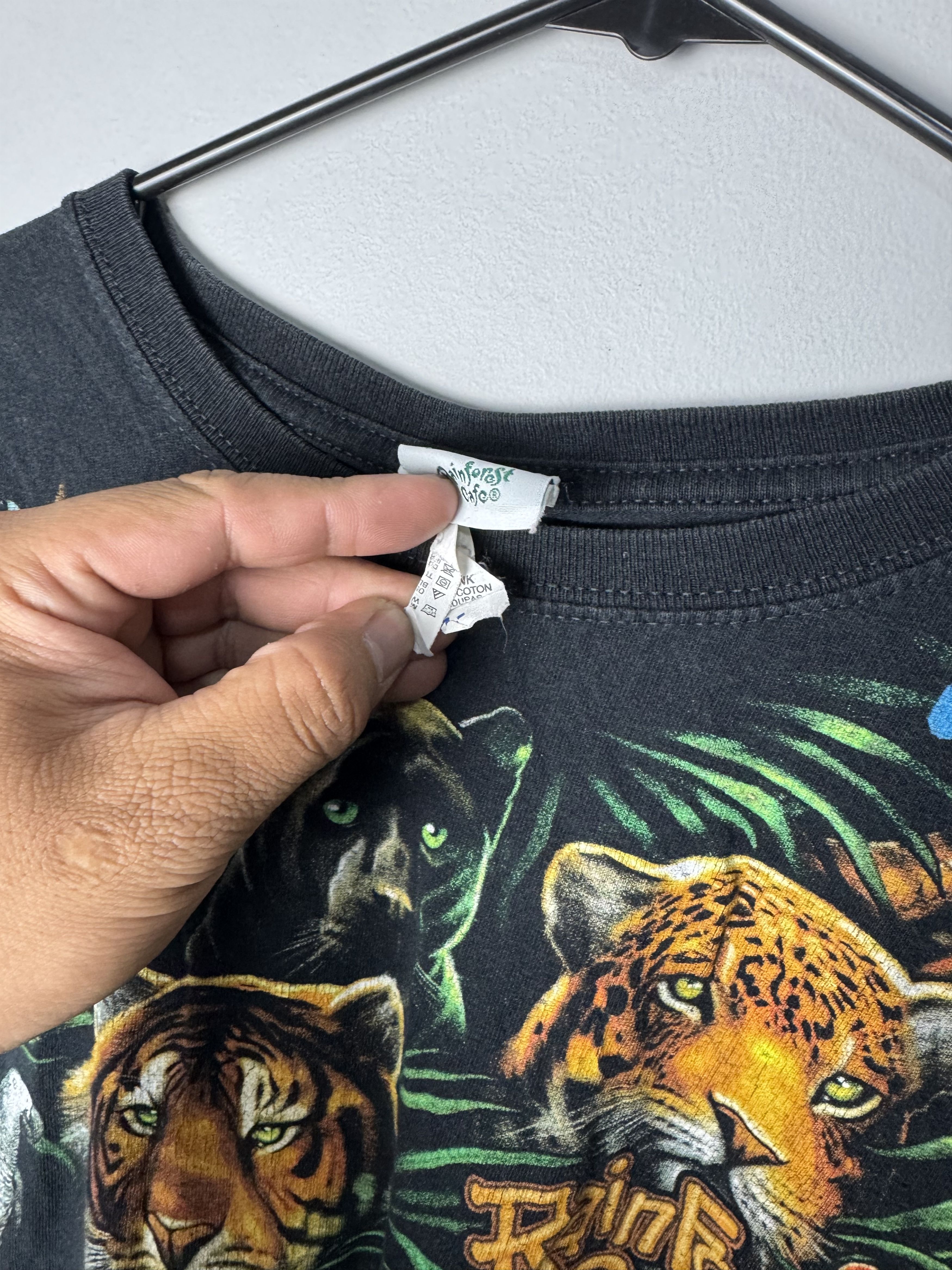 Rainforest Rainforest Cafe - Animals Tee Size US XL / EU 56 / 4 - 5 Thumbnail