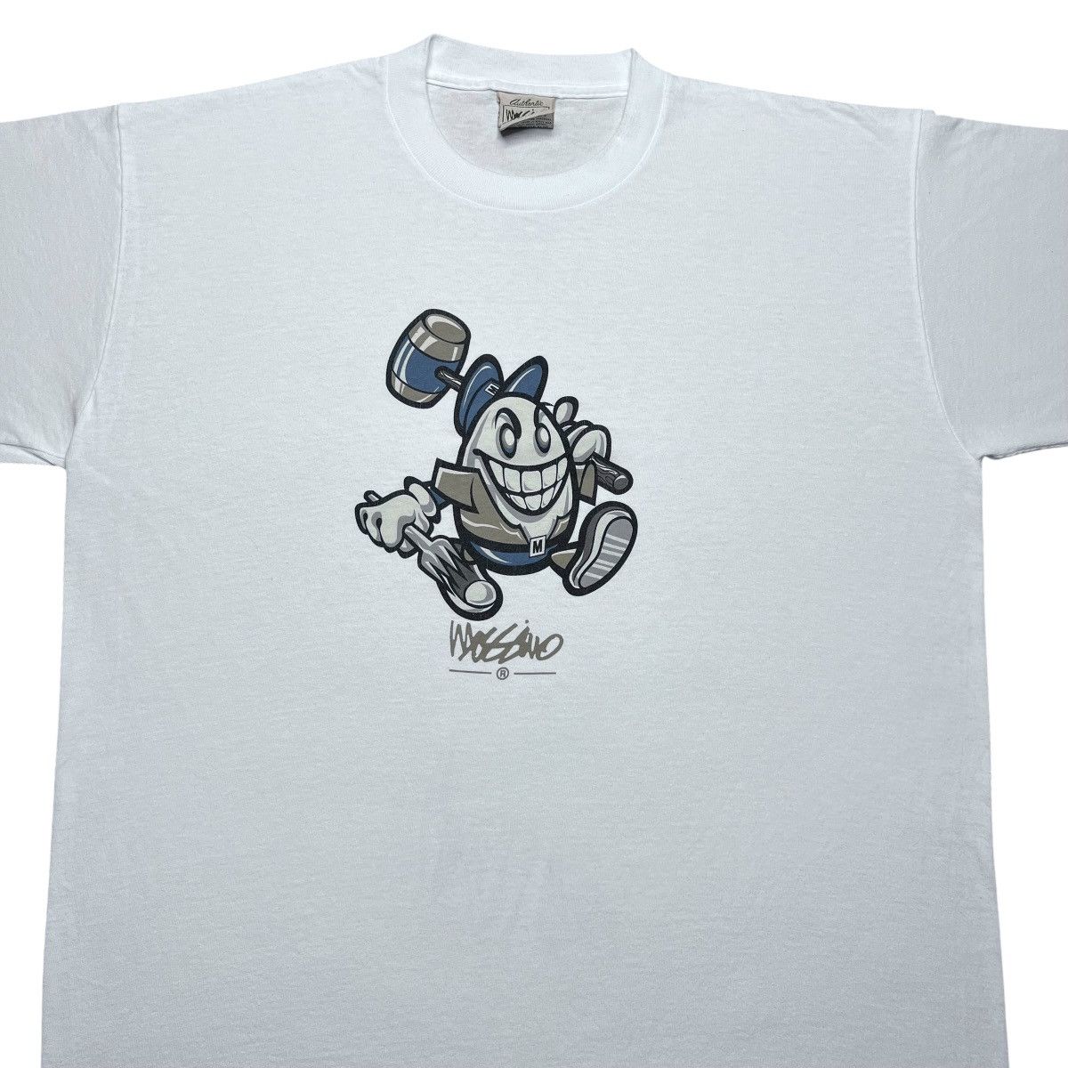 Mossimo × Vintage Vintage 90s Mossimo Bustin Down Walls Character Graphic Tee Size US L / EU 52-54 / 3 - 4 Thumbnail