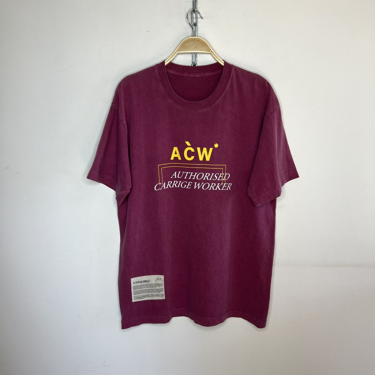 A-COLD-WALL* A Cold Wall inside out tee Size US L / EU 52-54 / 3 - 1 Thumbnail