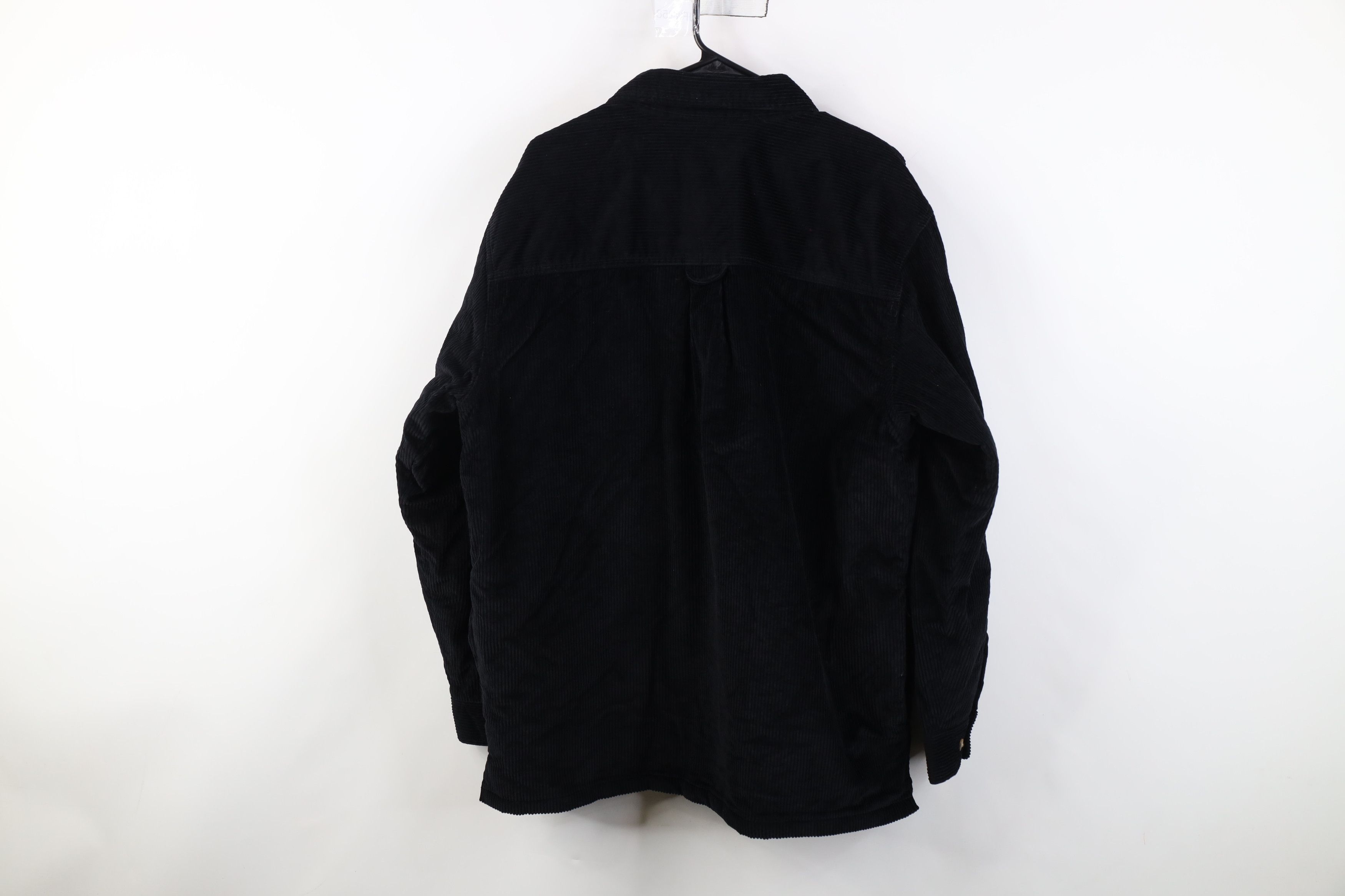 Vintage Vintage 90s Y2K Streetwear Button Shirt Jacket Black Size US L / EU 52-54 / 3 - 11 Thumbnail