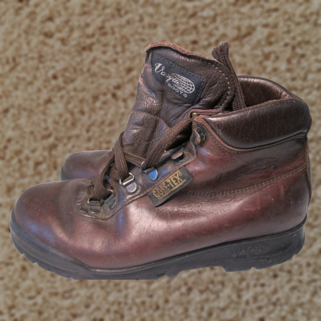 Vasque Vasque Womens Combat Boots Brown Gore-Tex Lace Up Logo Cowhide Upper Spinel? Size US 7 / IT 37 - 1 Thumbnail