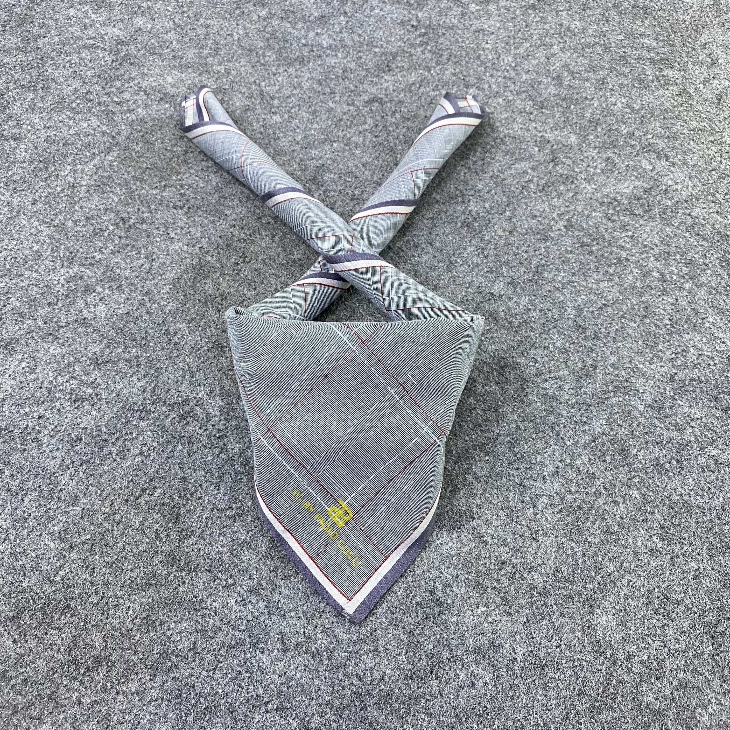 Paolo Gucci Paolo Gucci Handkerchief Neckerchief Bandana-B2009 Size ONE SIZE - 2 Thumbnail