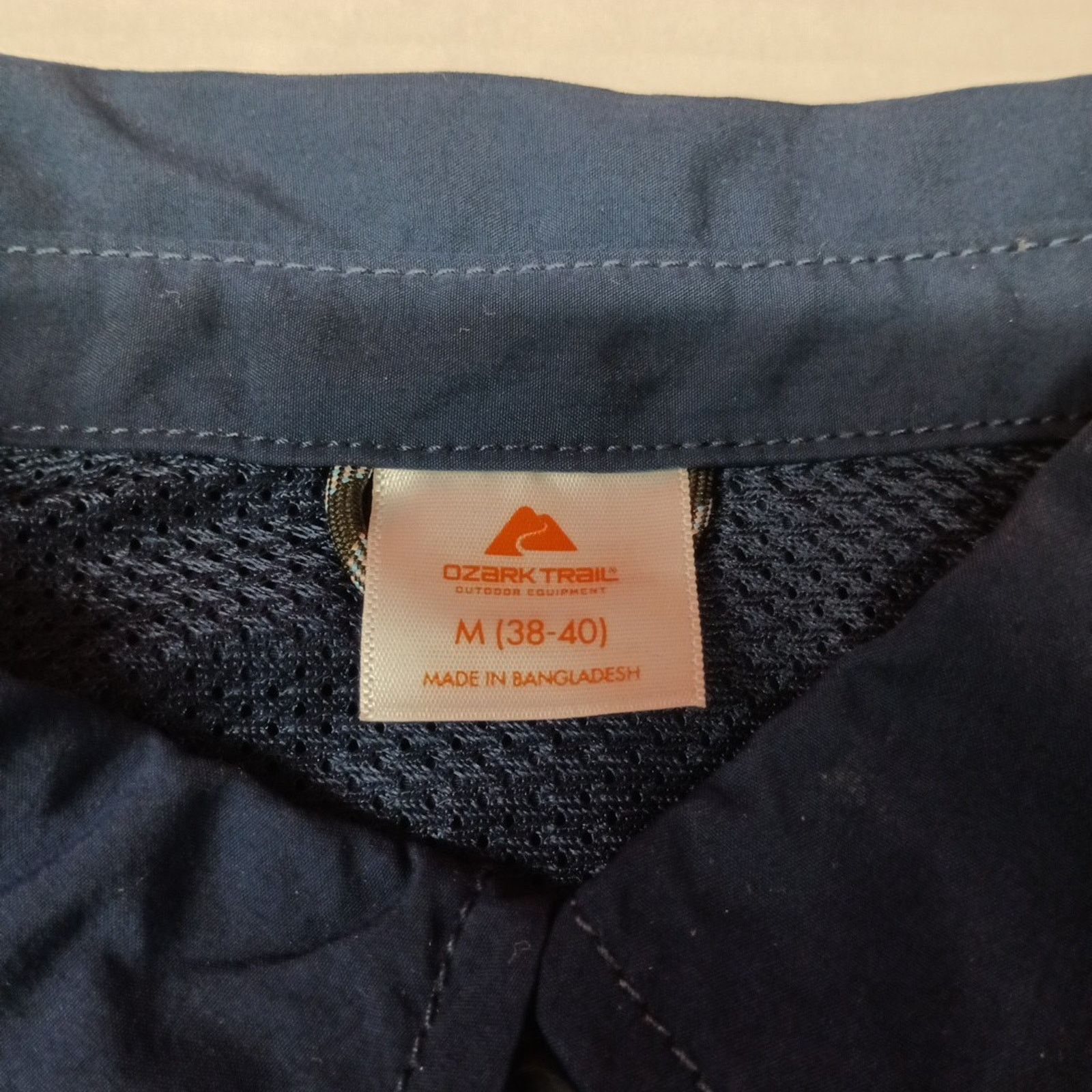 Other Ozark Trail Upstream Shirt Mens M Blue Vented Fishing UPF 50 Size US M / EU 48-50 / 2 - 6 Thumbnail
