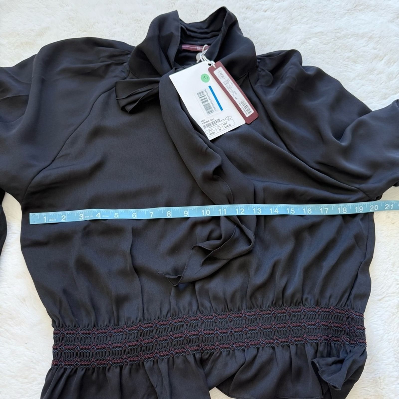 Other NWT!!! High Tech women blouse size 10 US Retail 440$ Size L / US 10 / IT 46 - 6 Thumbnail