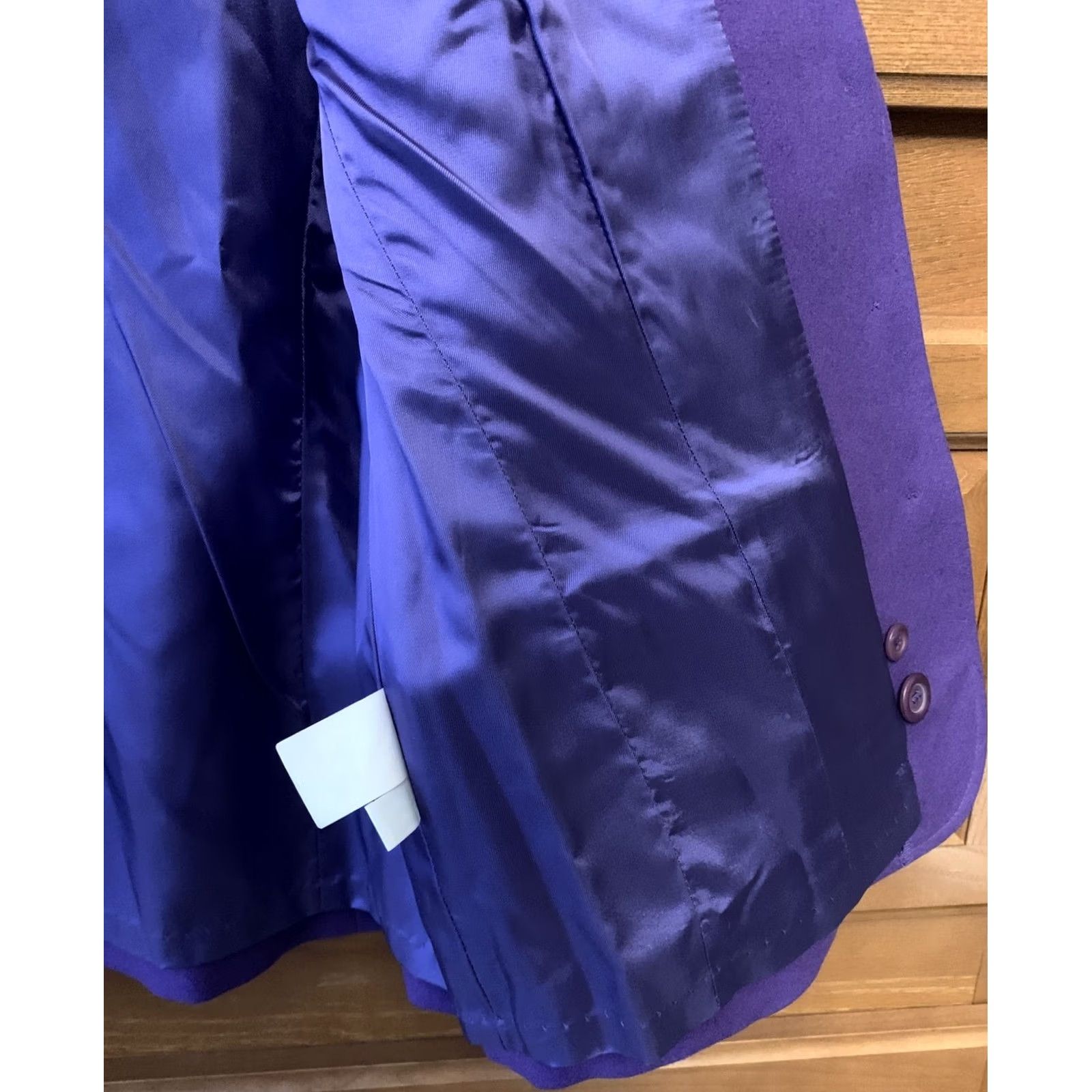 Pendleton VINTAGE Pendleton Blazer Jacket Lined wool Suit Coat Purple Sz 14 L/S Med/Large? Size XL / US 12-14 / IT 48-50 - 4 Thumbnail