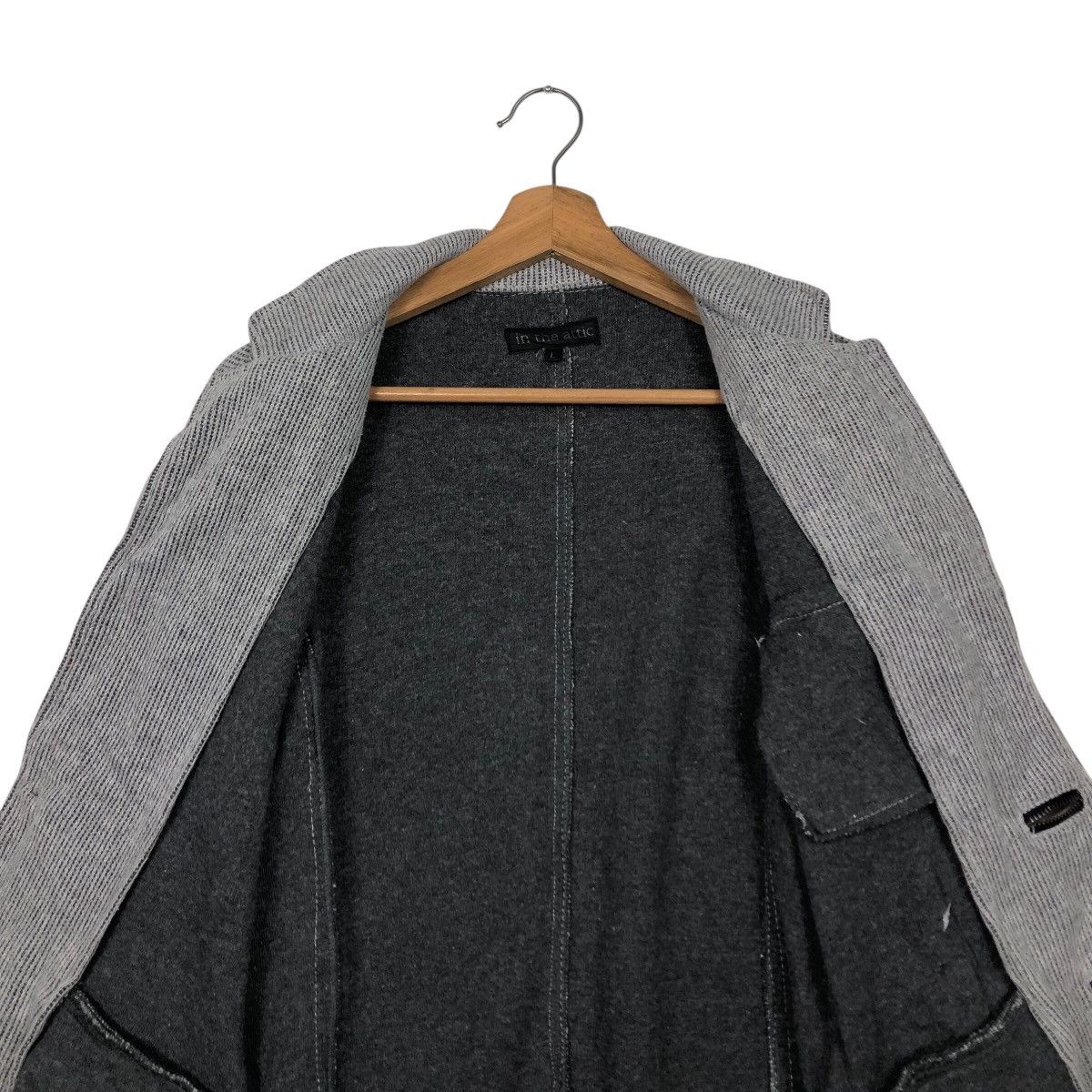 In The Attic 📌Vintage Cardigan Button Jacket In Thr Attic Issey Miyake Size US L / EU 52-54 / 3 - 15 Thumbnail