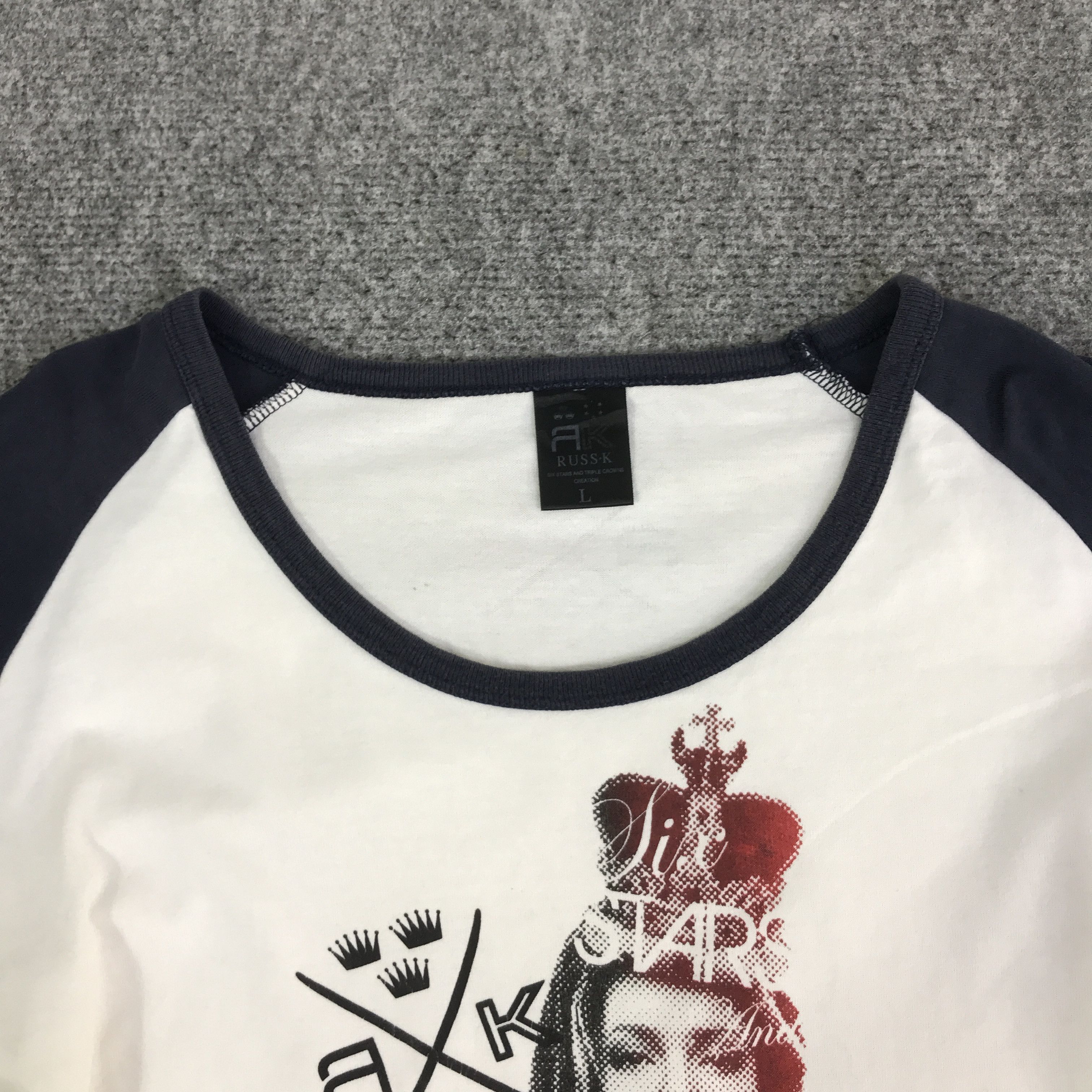 Japanese Brand a.k long woman sexy design sleeve t-shirt K117B6 Size US L / EU 52-54 / 3 - 9 Thumbnail