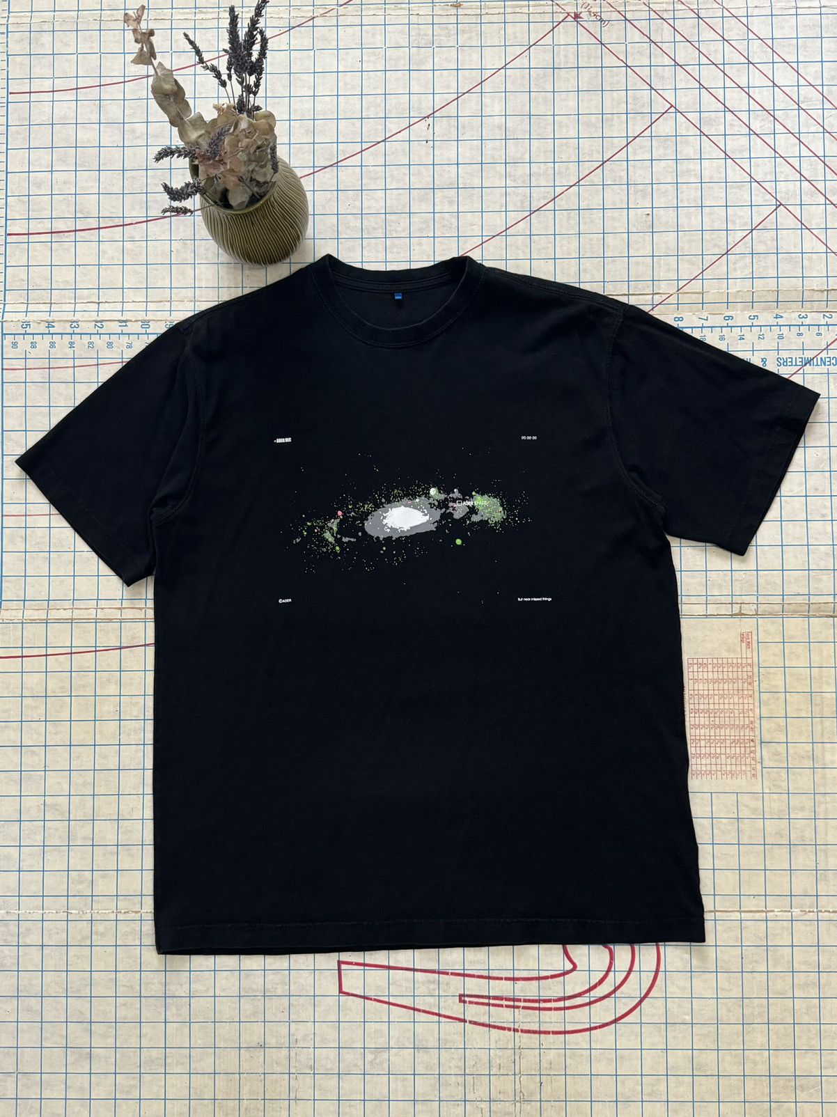 Ader Error Ader Error Galaxy Graphic Tee Black Size Large Size US L / EU 52-54 / 3 - 1 Thumbnail