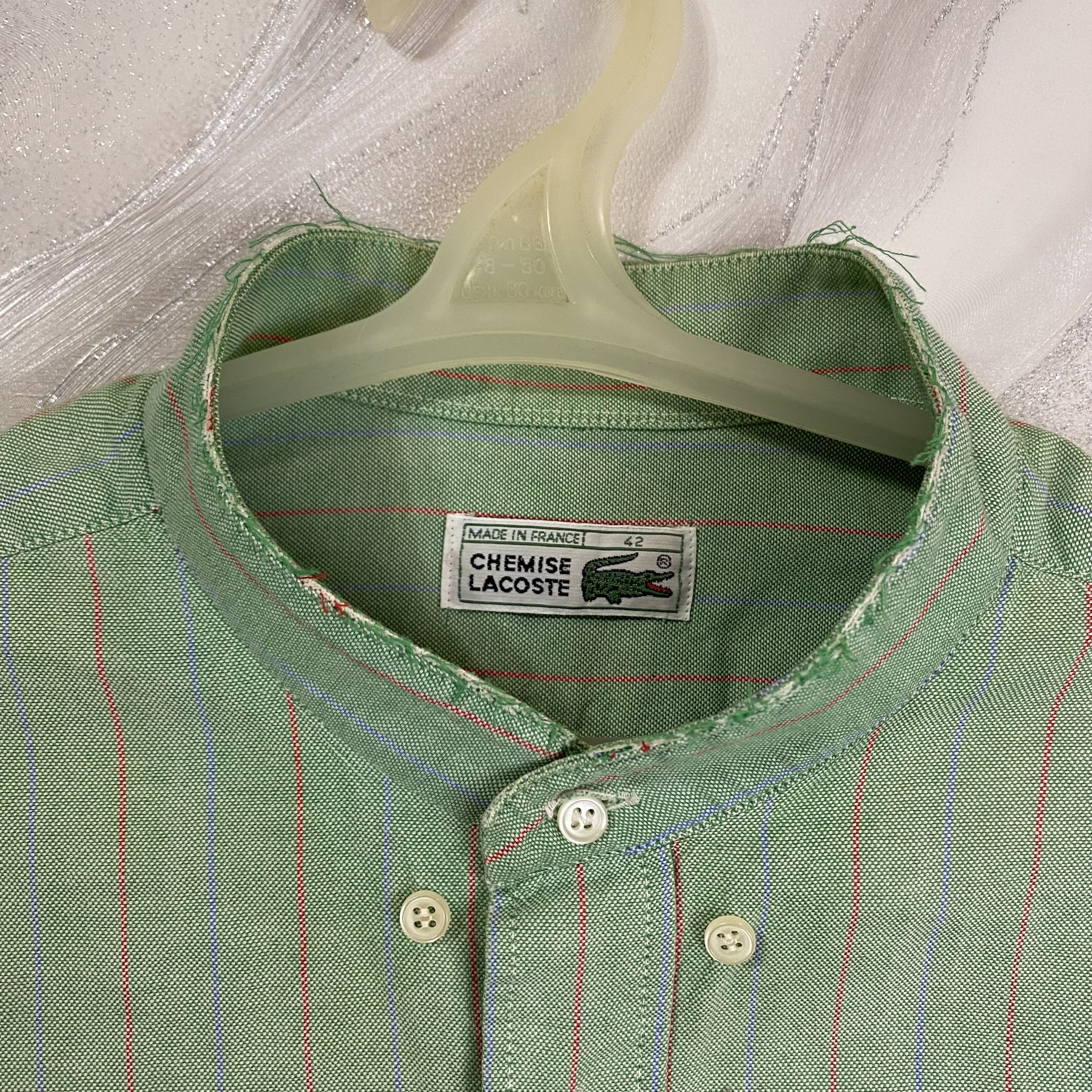 Lacoste Lacoste Vintage 90s shirt made in France retro rare Size M Size US XS / EU 42 / 0 - 7 Thumbnail