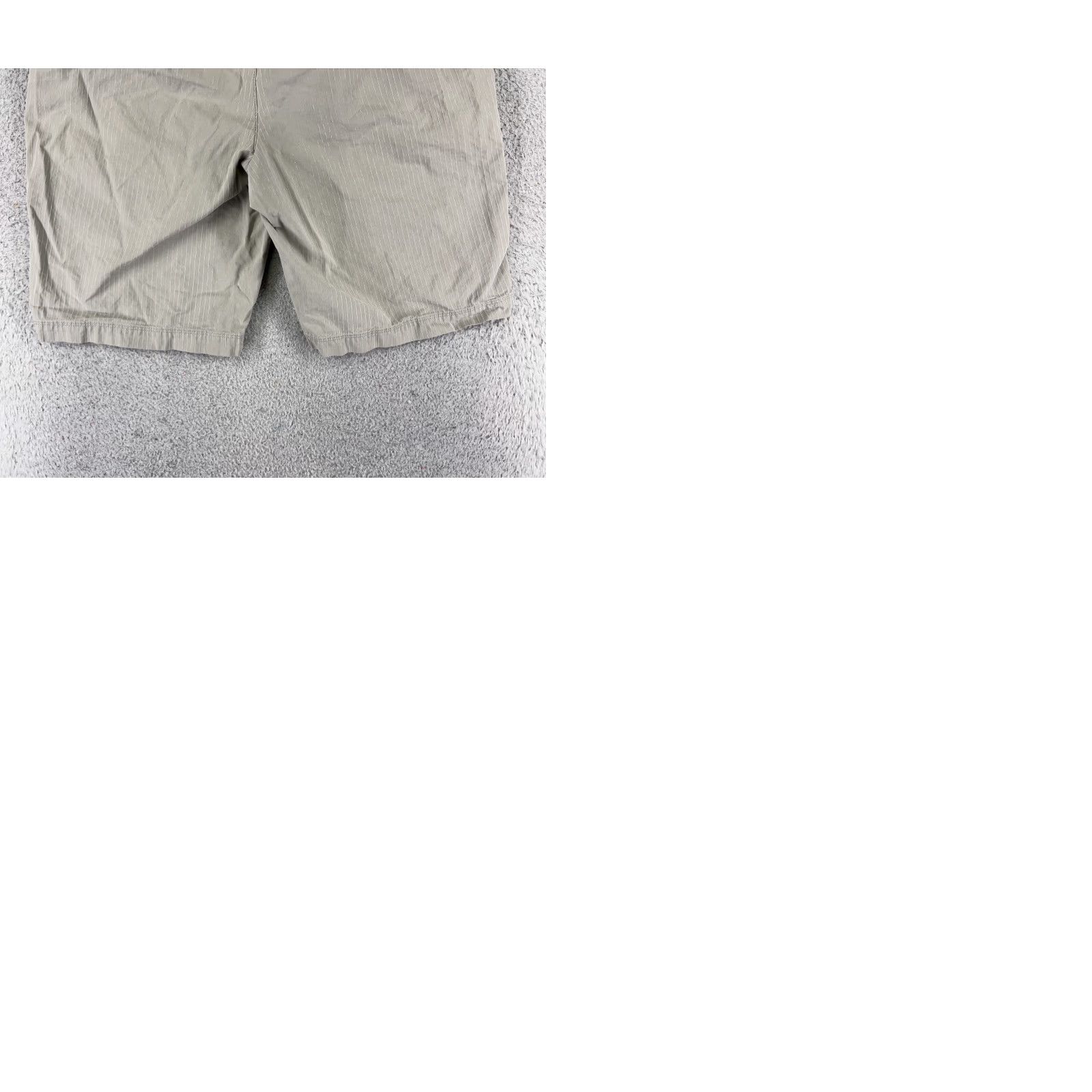 The North Face The North Face Shorts Womens 10 Gray Stripe 100% Cotton Golf Hiking Size 32" / US 10 / IT 46 - 10 Thumbnail