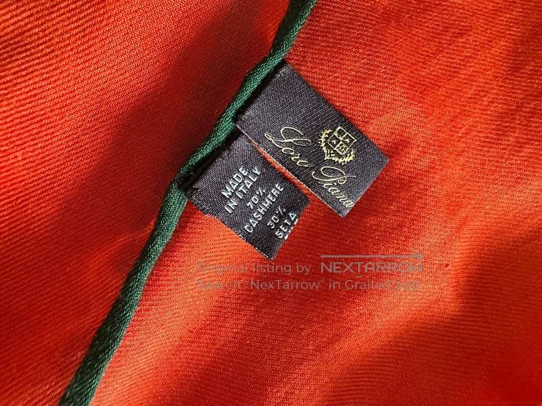 Loro Piana Loro Piana size 140*140 cm Cashmere scarf Size ONE SIZE - 8 Thumbnail