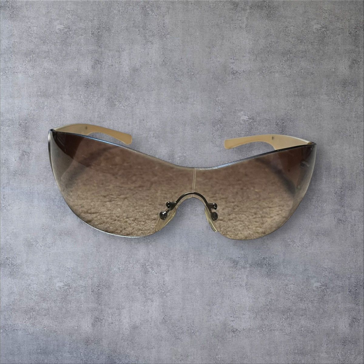 Prada Prada Visor Purple Tinted Sunglasses Size ONE SIZE - 2 Thumbnail