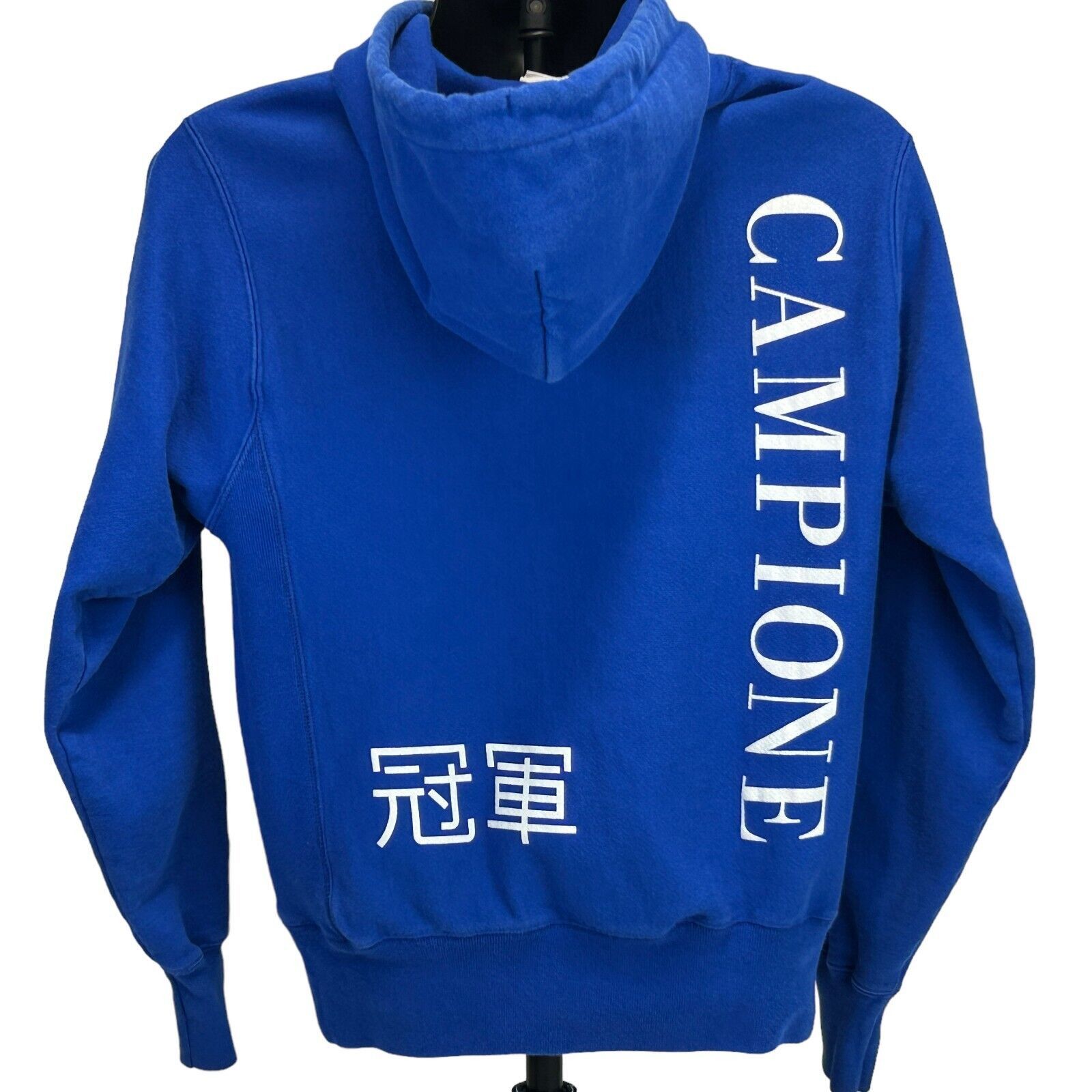 Champion Champion Same In Any Language Hoodie Mens S Small Blue Size US S / EU 44-46 / 1 - 3 Thumbnail