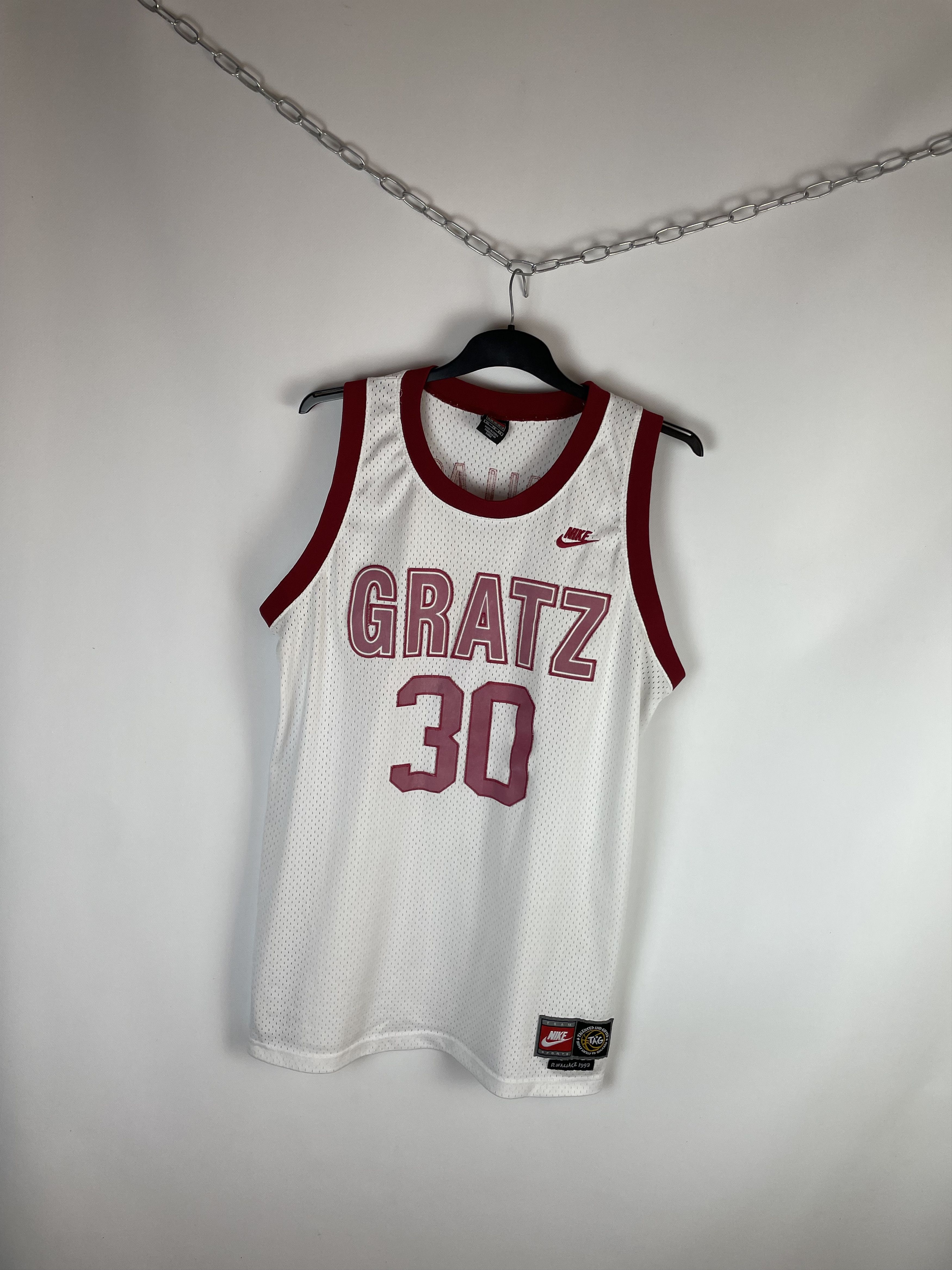 Nike Rasheed Wallace #30 Gratz high school throwback 1993 Size US XL / EU 56 / 4 - 2 Thumbnail