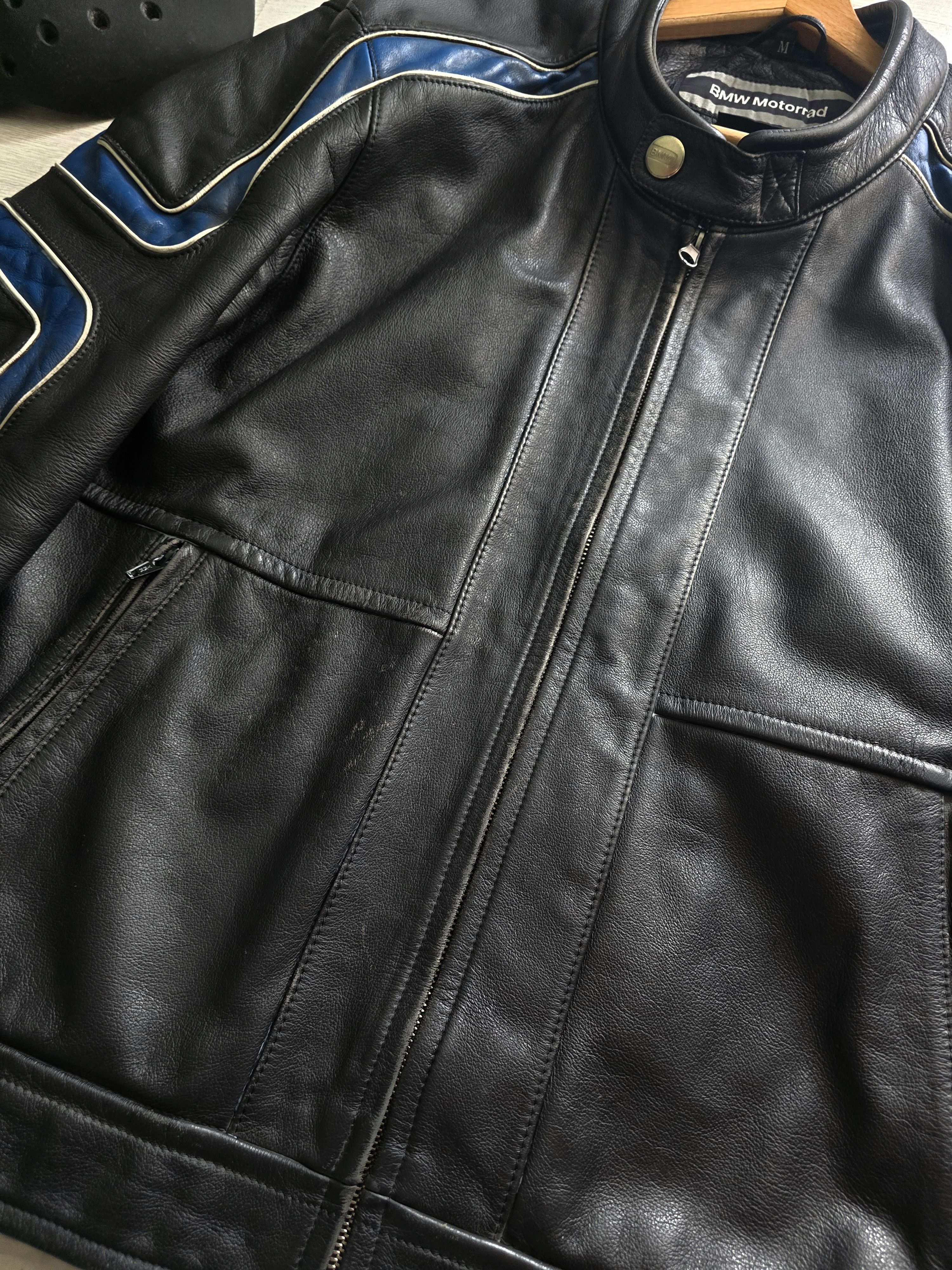 BMW BMW motorrad leather bike racing jacket Size US M / EU 48-50 / 2 - 3 Thumbnail