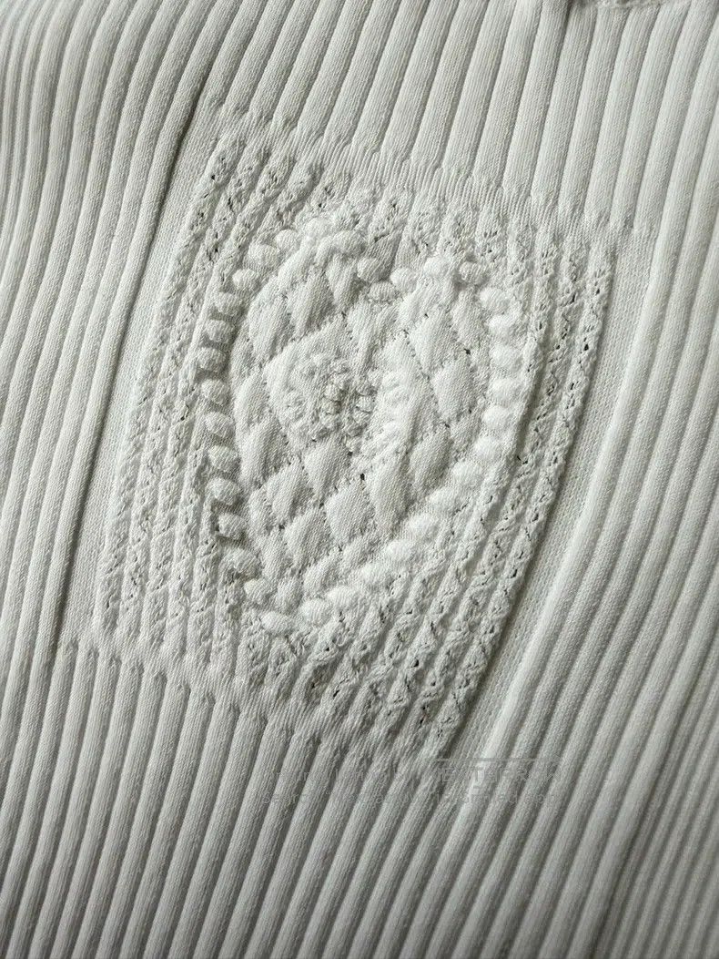 Chanel White love short sleeves