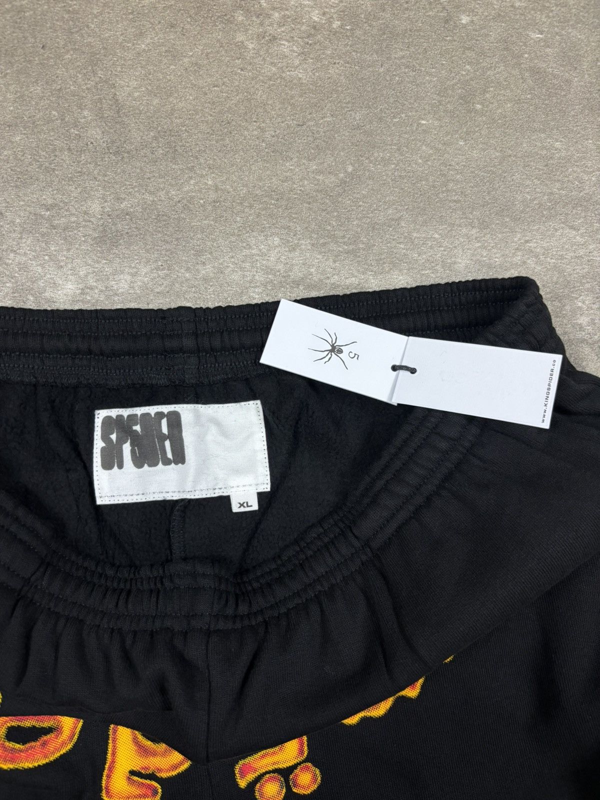 Sp5der Sp5der OG Logo V2 Sweatpants, Black Size US 36 / EU 52 - 4 Thumbnail