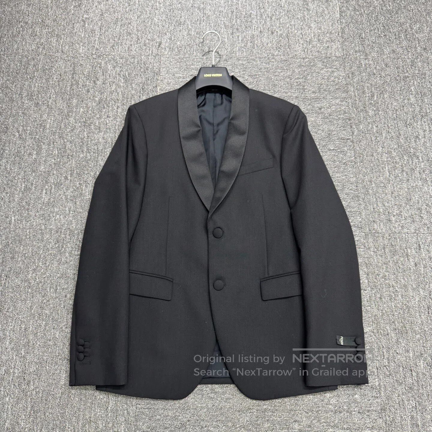 Fendi FENDI The Old Lady Wool Suit Jacket| Size 48R - 1 Thumbnail